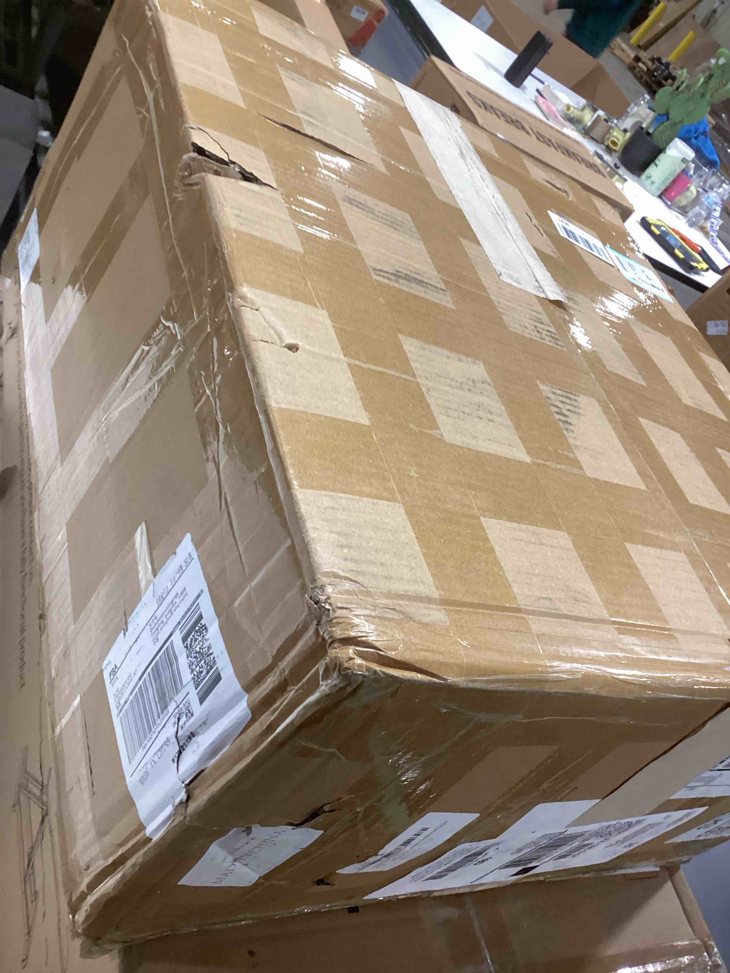 Condition photo showing As Is for Solar Roof Fan for 3.5”Ribbed Conex Shipping Container, Container Roof Vent, Suitable for Container Houses, Containers, Offices and Cabins