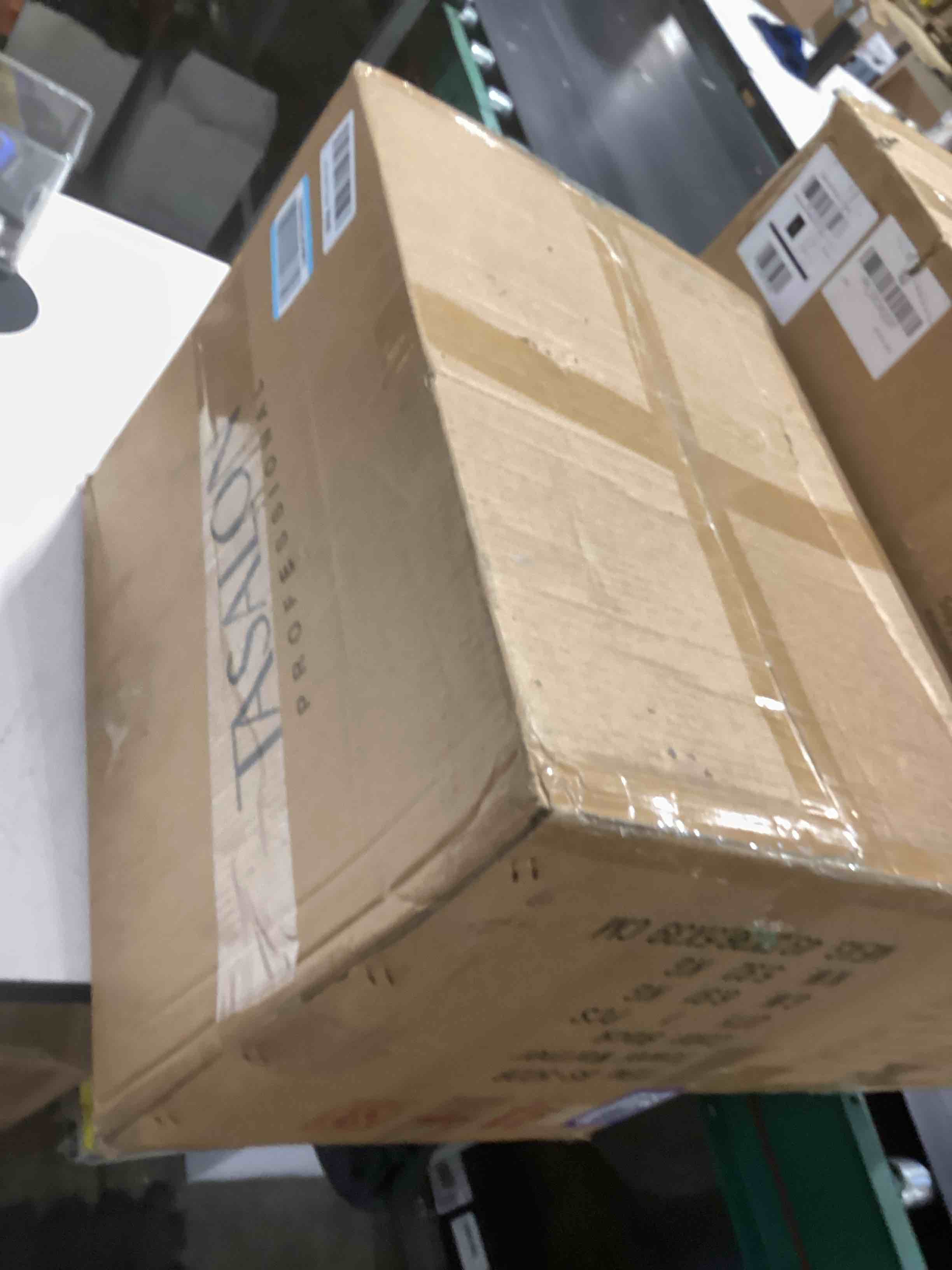 Condition photo showing As Is for TASALON Professional Hot Towel Warmer Cabinet, 23L Large Capacity, Use for Facial Spa, Hair Beauty, Salon Equipment and Home, Perfect Temperature for Towel Warmer, Fits up to 72 Small Towels - Black