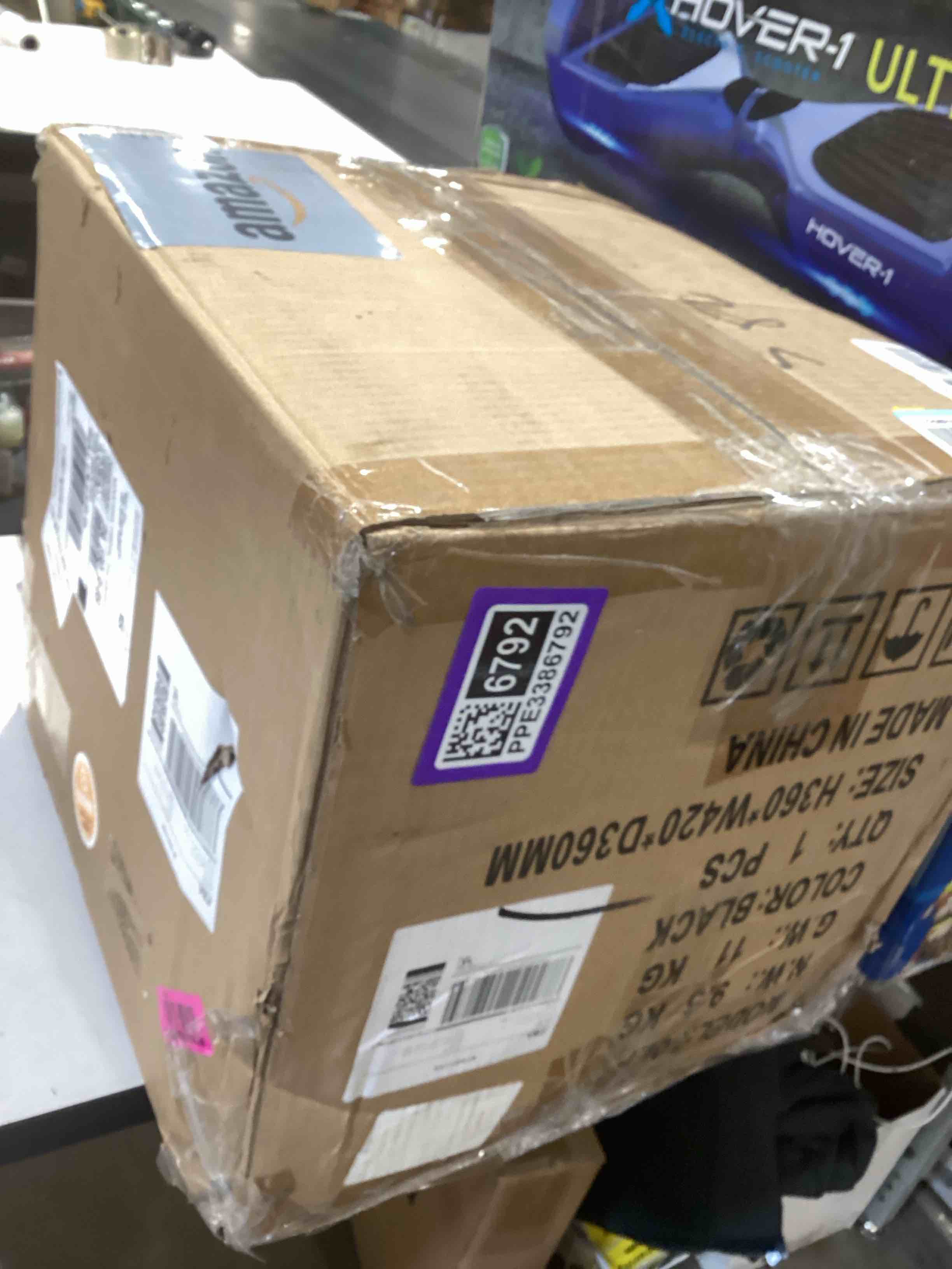 Condition photo showing As Is for 1.8 Cu Home Safe Box, Durable Digital Safe with Movable Partition, Smart Alarm, Silent Keypad Mode, and Motion Sensor Lights for Home, Office, Dorm, and Hotel Use