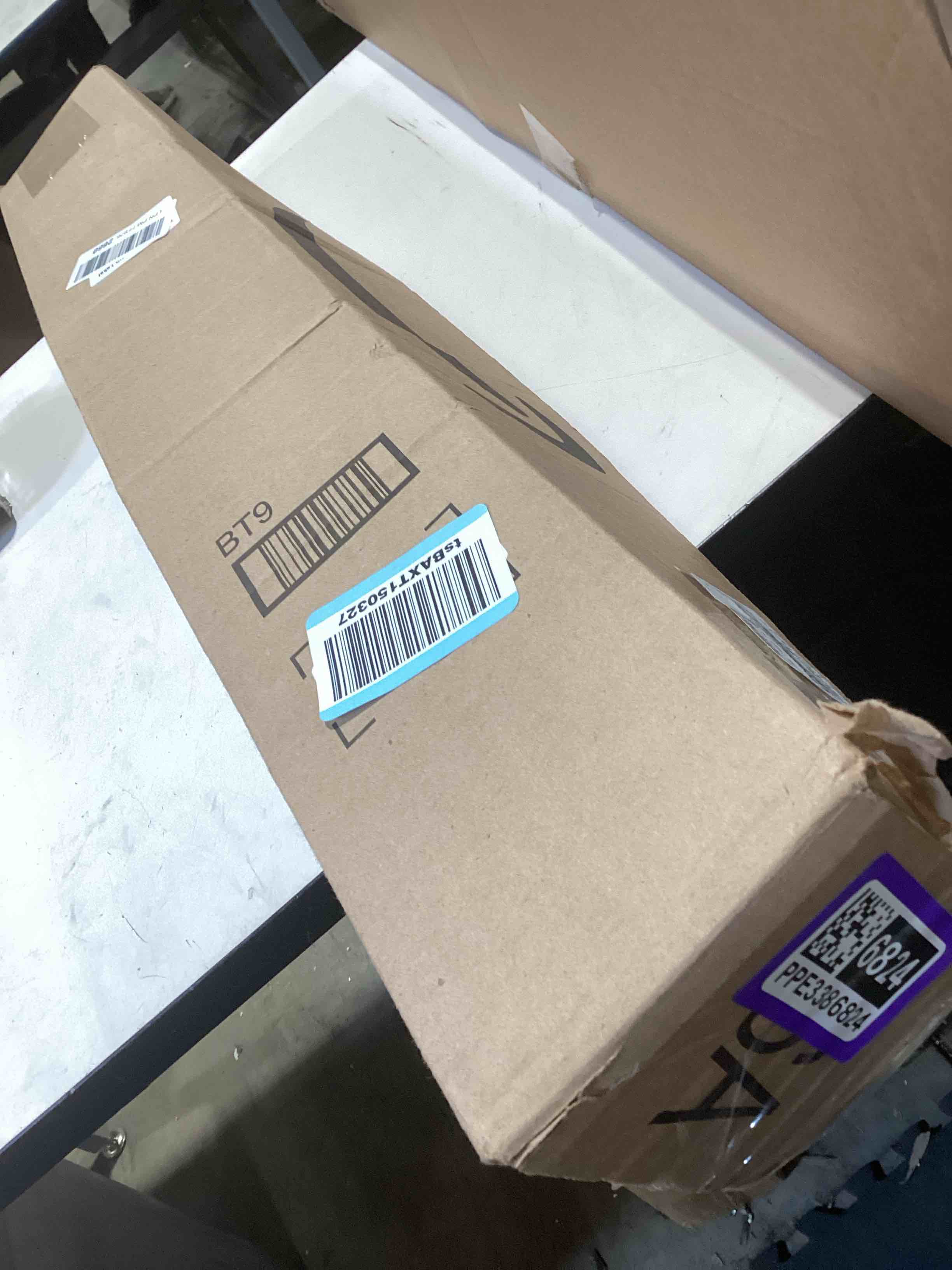 Condition photo showing As Is for FURemover Original Pet Hair Rubber Broom with Squeegee, with 58” Telescopic Handle for Carpet, Tile and Hardwood and Scrub Cloth Combo Furemover Original Broom With Cloth