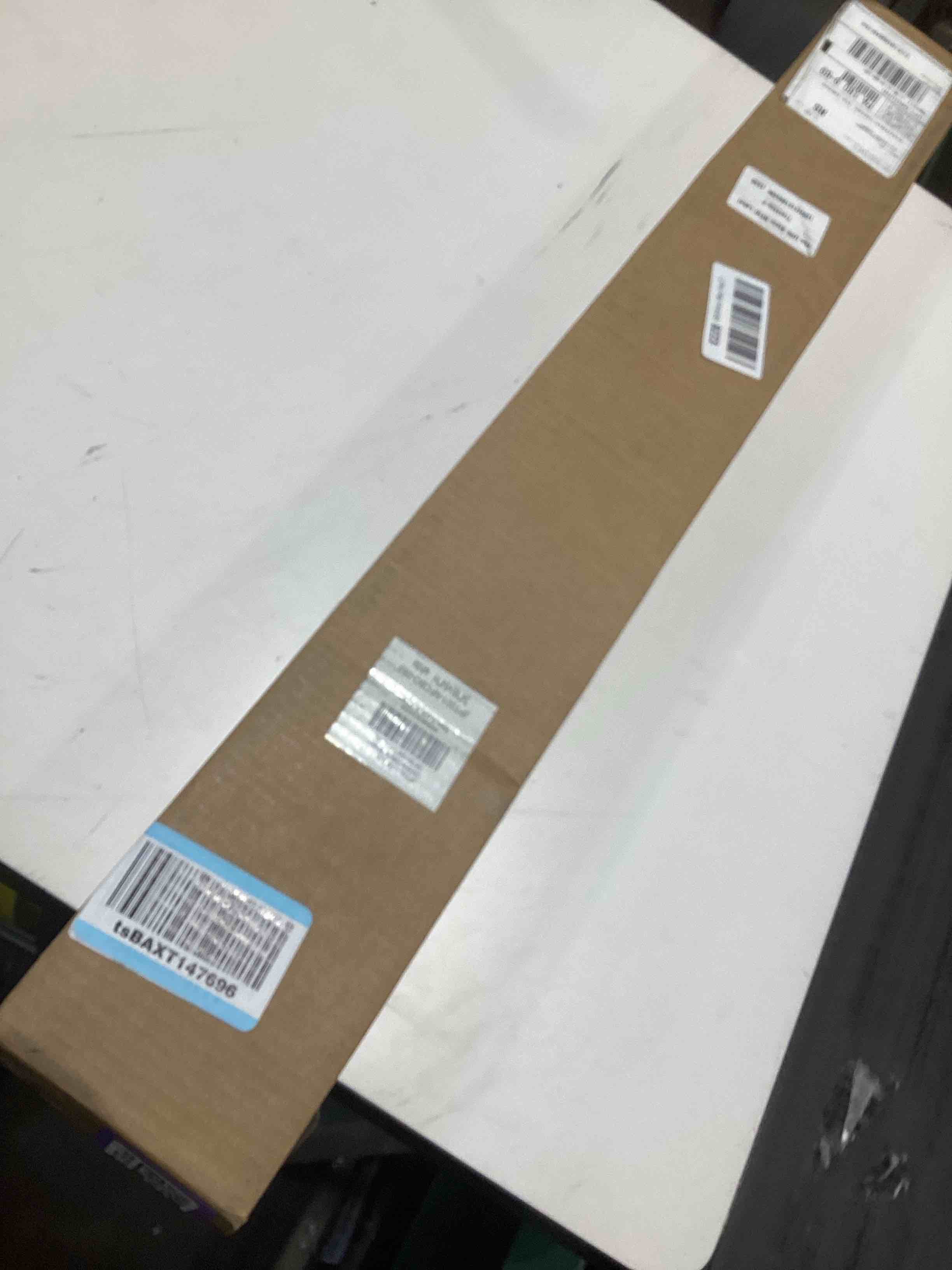 Condition photo showing Good Condition for LazBlinds No Tools No Drill Cordless Cellular Shades, Blackout Light Blocking Honeycomb Shades for Home, Thermal Insulation Blinds for Windows, 34" W x 64" H, White Blackout-white 34" W x 64" H
