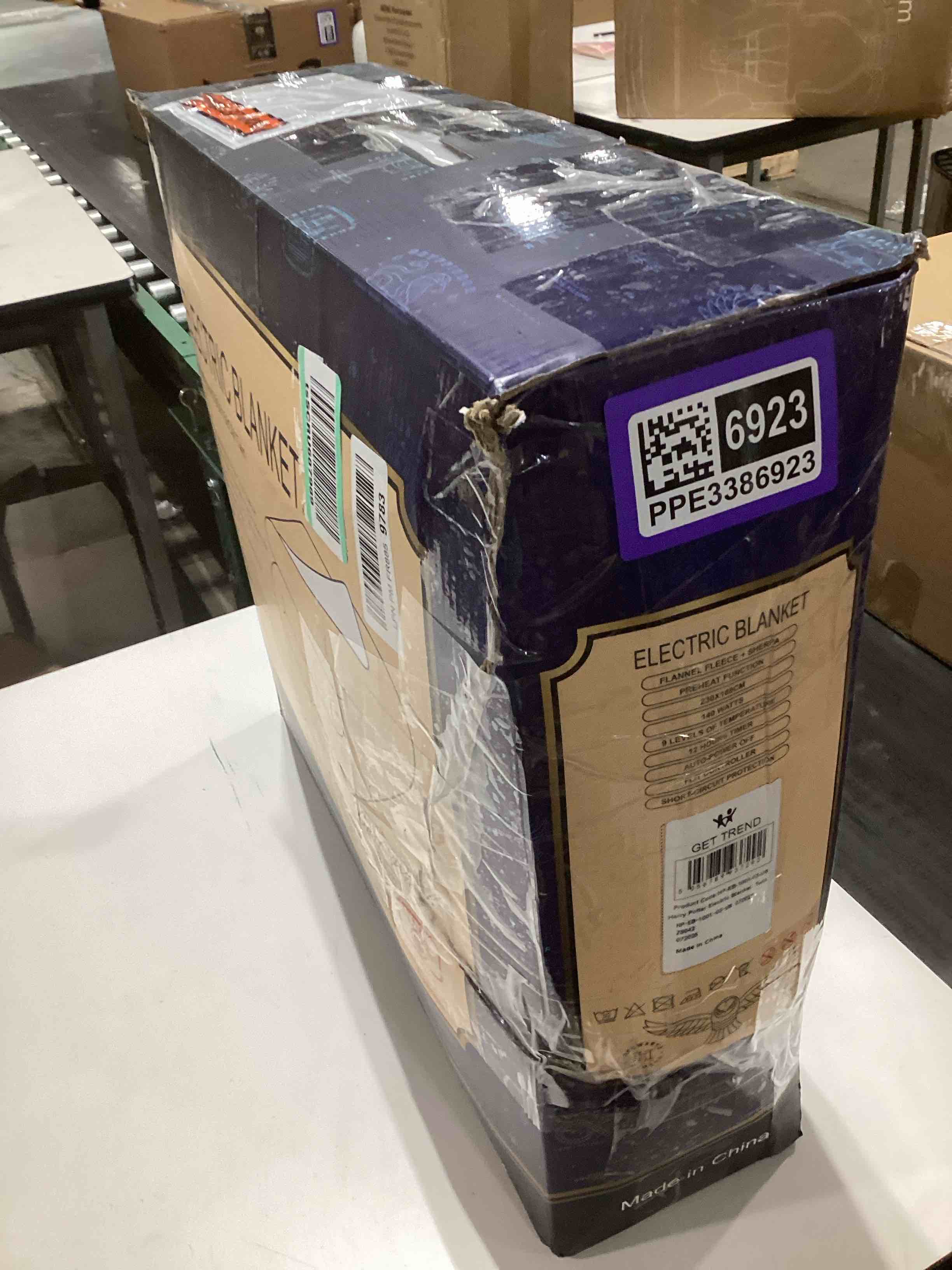 Condition photo showing As Is for Get Trend Harry Potter Gifts Heated Blanket Electric, Twin Size Luxurious Fleece Weighted Blanket, Fast Heating with 9 Heat Settings & Auto Shut-Off, 65x90in (Multi Harry Potter, Twin US)