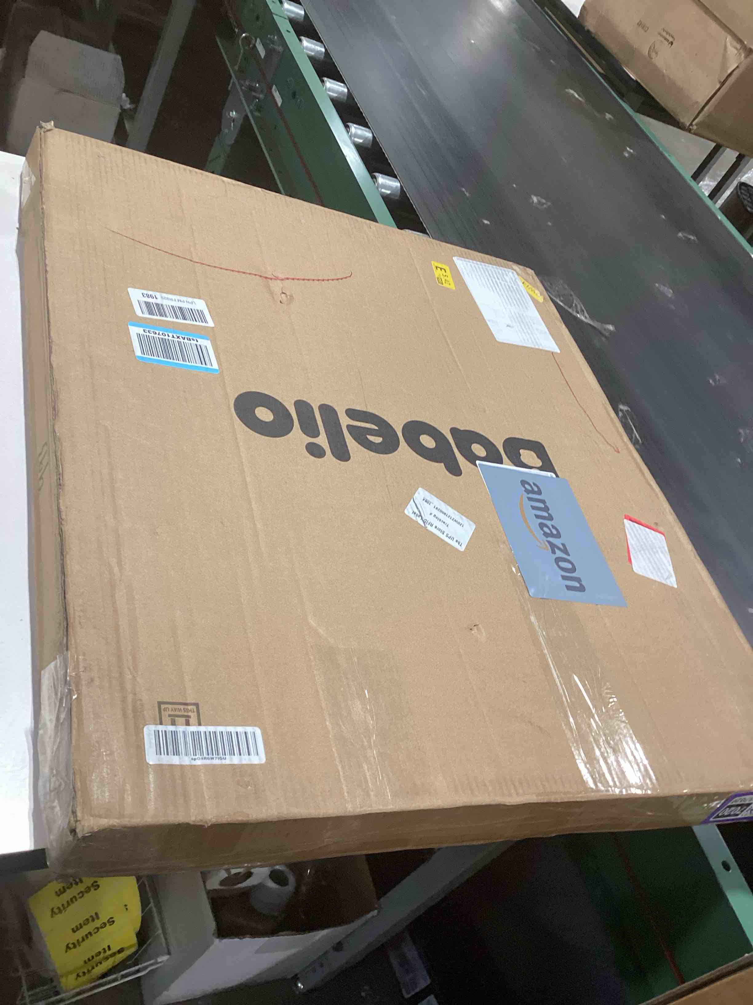 Condition photo showing Good Condition for Babelio Baby Gate for Stairs, Kitchen & Doorways, 26-43" W 28" H No Bottom Bar| Easy Installation| One-Handed Operation| Auto-Close| Hardware Mount (Drill Needed) Safety Dog/Pet Gate Indoor (White)