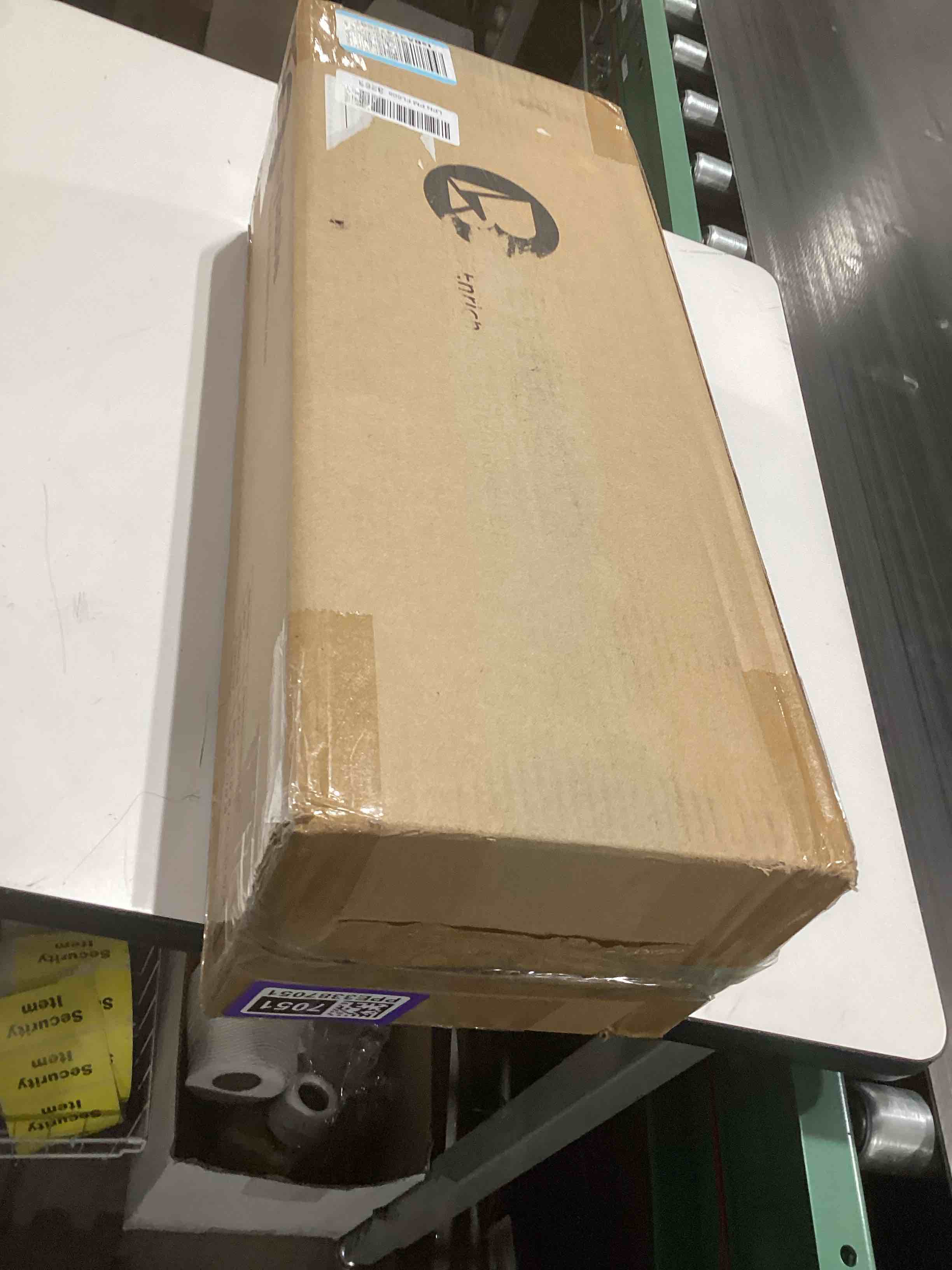 Condition photo showing Good Condition for Camping Table Folding Portable Camp Aluminum Fold Up Lightweight Roll Up Table Adjustable Height with Carry Bag Indoor Outdoor for Camping, Picnic, Backyard, BBQ, Patio, Black Black 36.8"L x 21.9"W x (21.5-29.5)"H