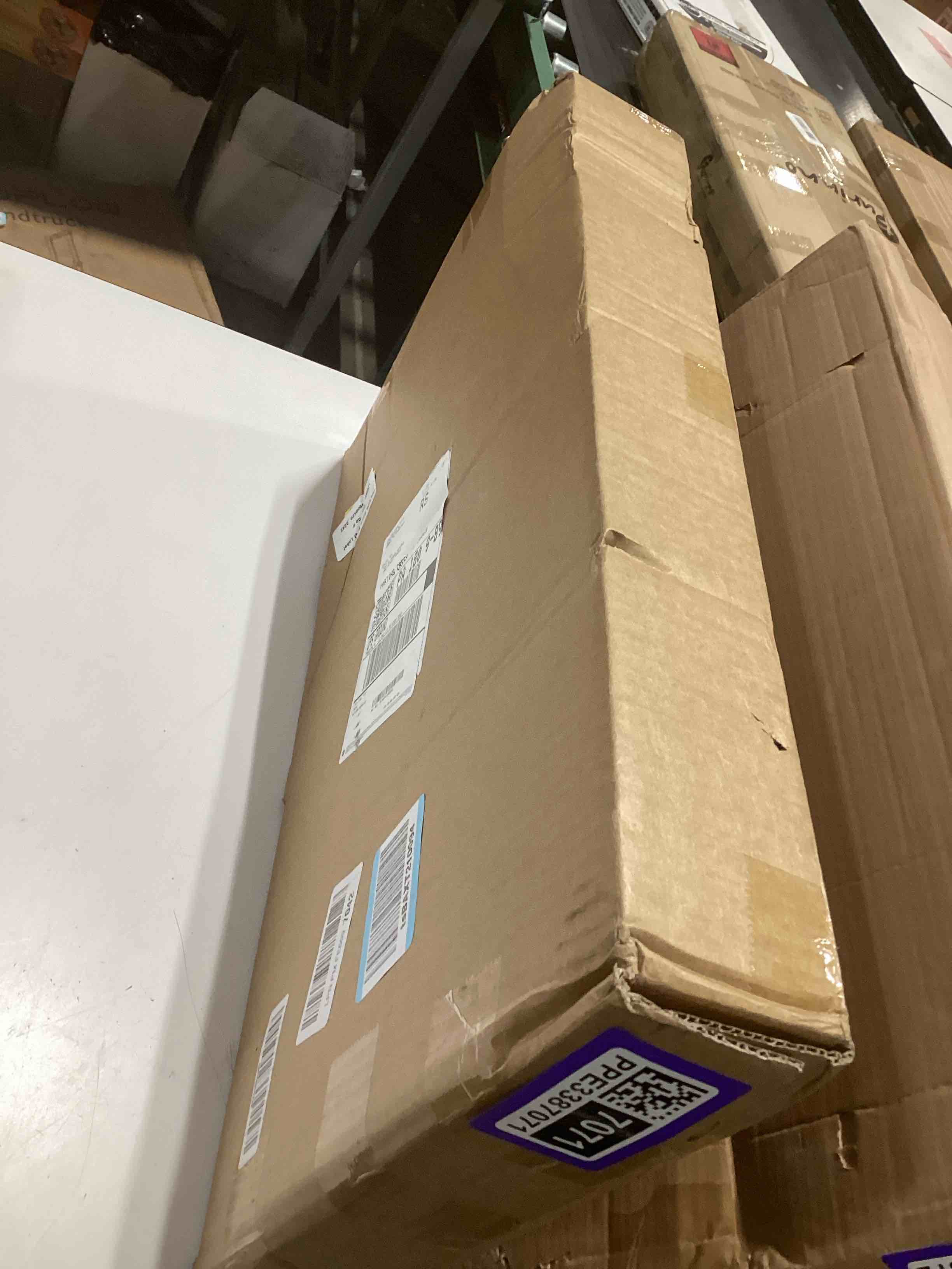 Condition photo showing Good Condition for iXTRA Laptop Lap Desk with Cooling Fan - Adjustable with Light, USB, Storage Drawer - Folding Bed Desk,22.04"*12.59",White White,56-32cm