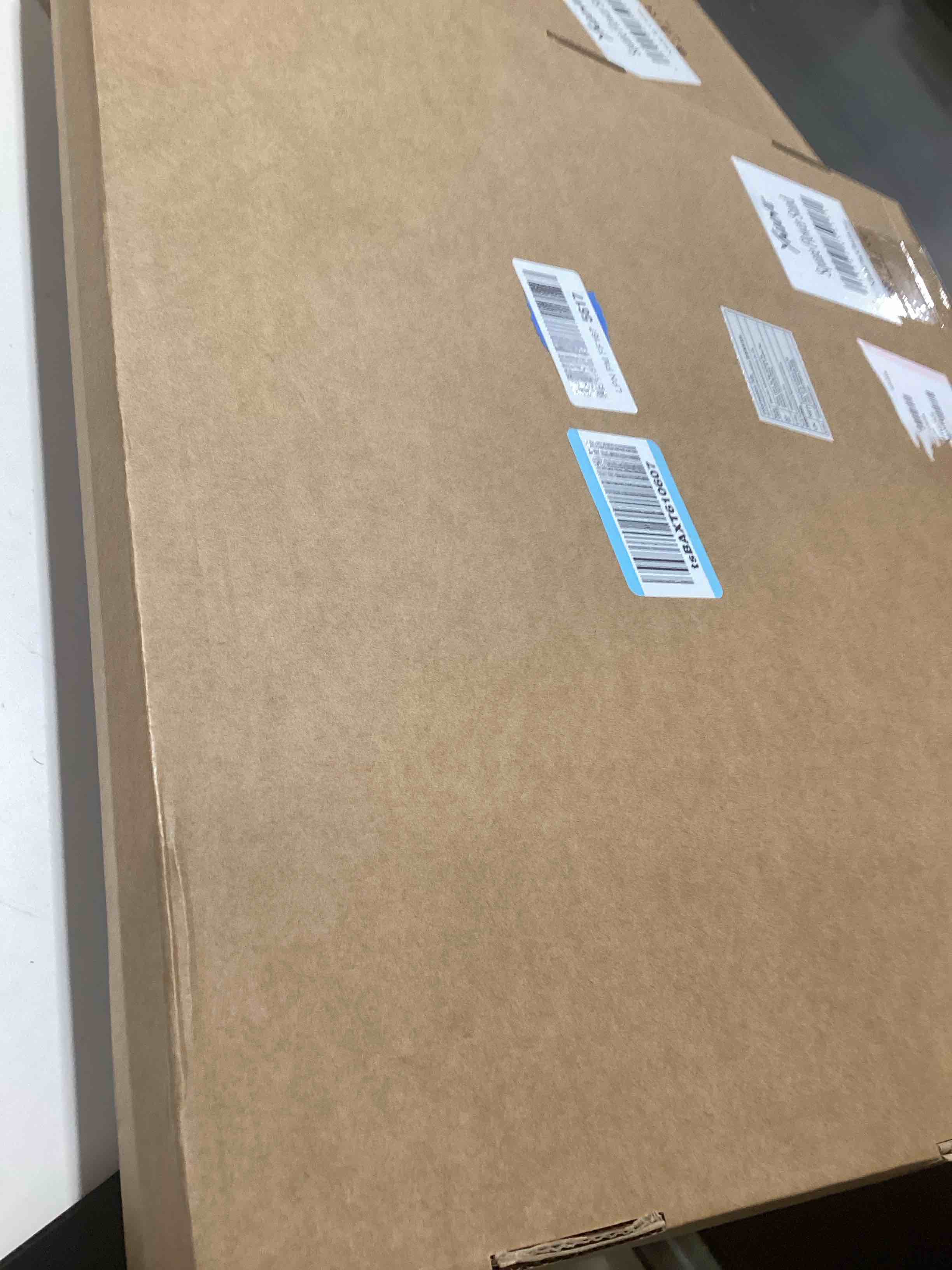 Condition photo showing Good Condition for YALLOVE 6.25Ft Wedding Square Backdrop Stand, Detachable 4 Tier Gold Metal Flower Square Frame for Photo Booth Background, Aisle Decor, Table Centerpiece, Stage Display, and More, Flower NOT Included