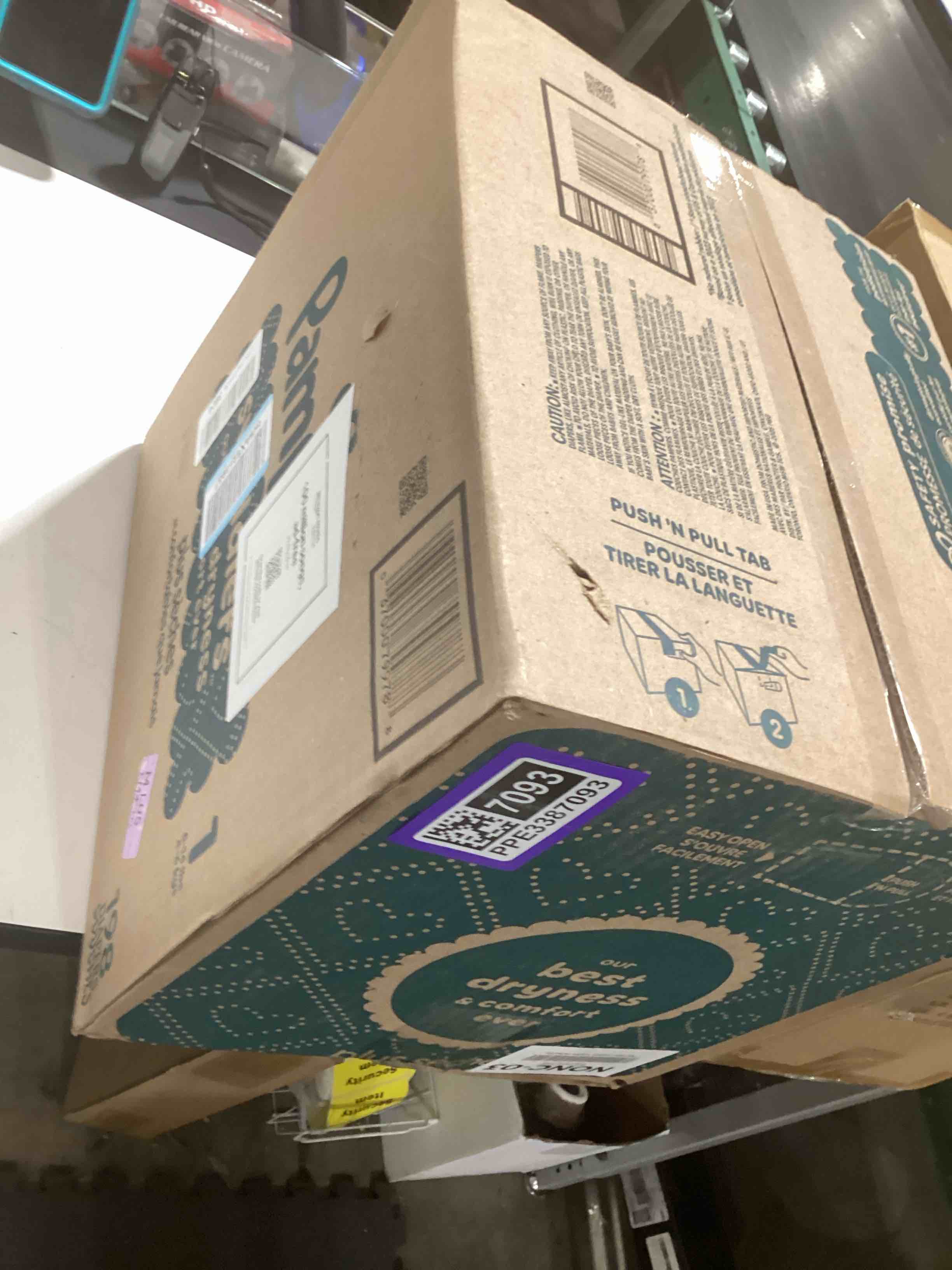 Condition photo showing New/Like New for Pampers Swaddlers Diapers, Size 1 (8-14 lbs), 198 Count, Absorbent, Keeps Baby Dry and Comfortable, Skin Safe Disposable Baby Diaper (Packaging May Vary) Size 1 198