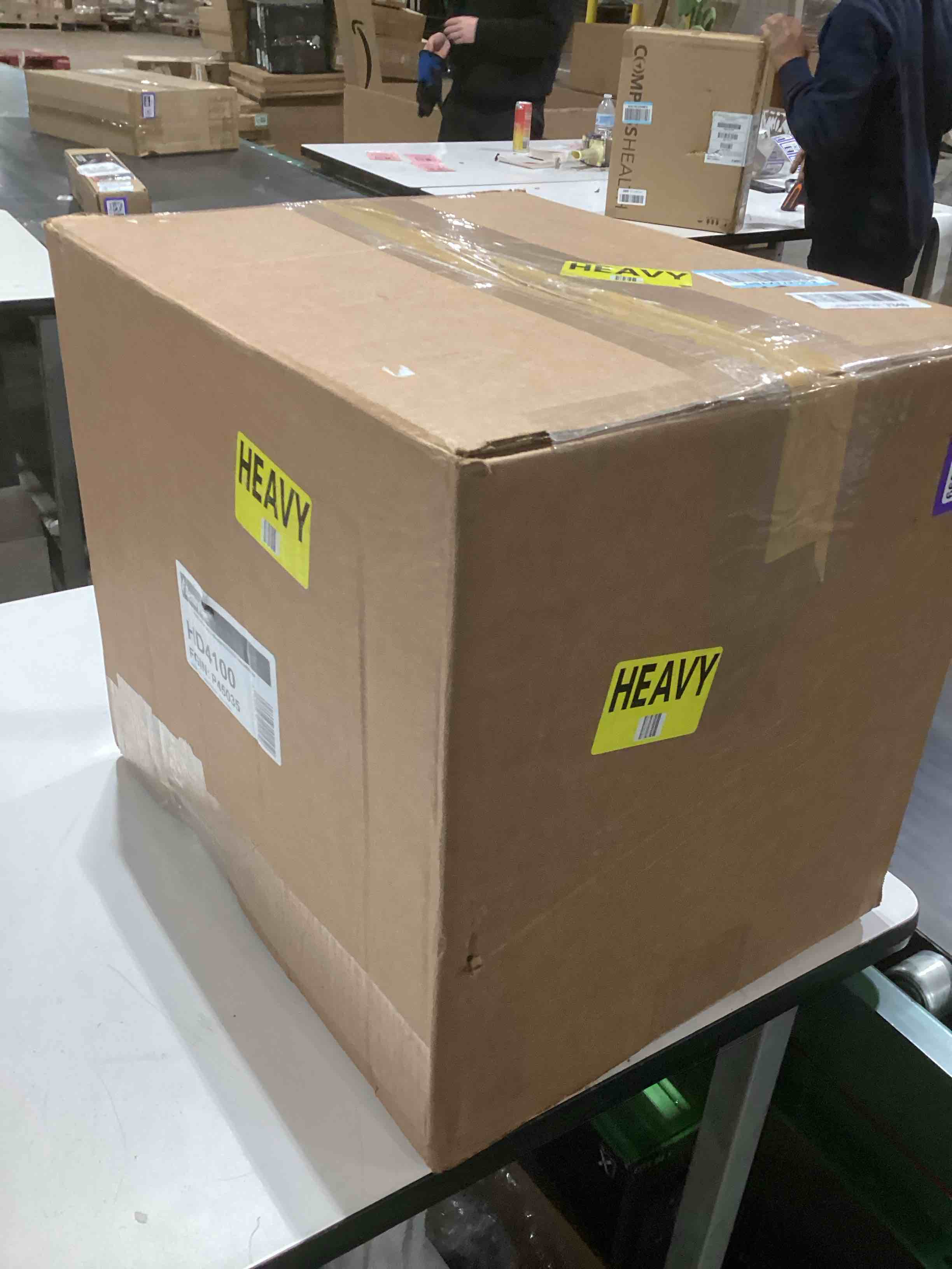 Condition photo showing As Is for SentrySafe Black Fireproof and Waterproof Safe, File Folder and Document Box with Key Lock, Ex. 14.3 x 15.5 x 13.5 inches, HD4100