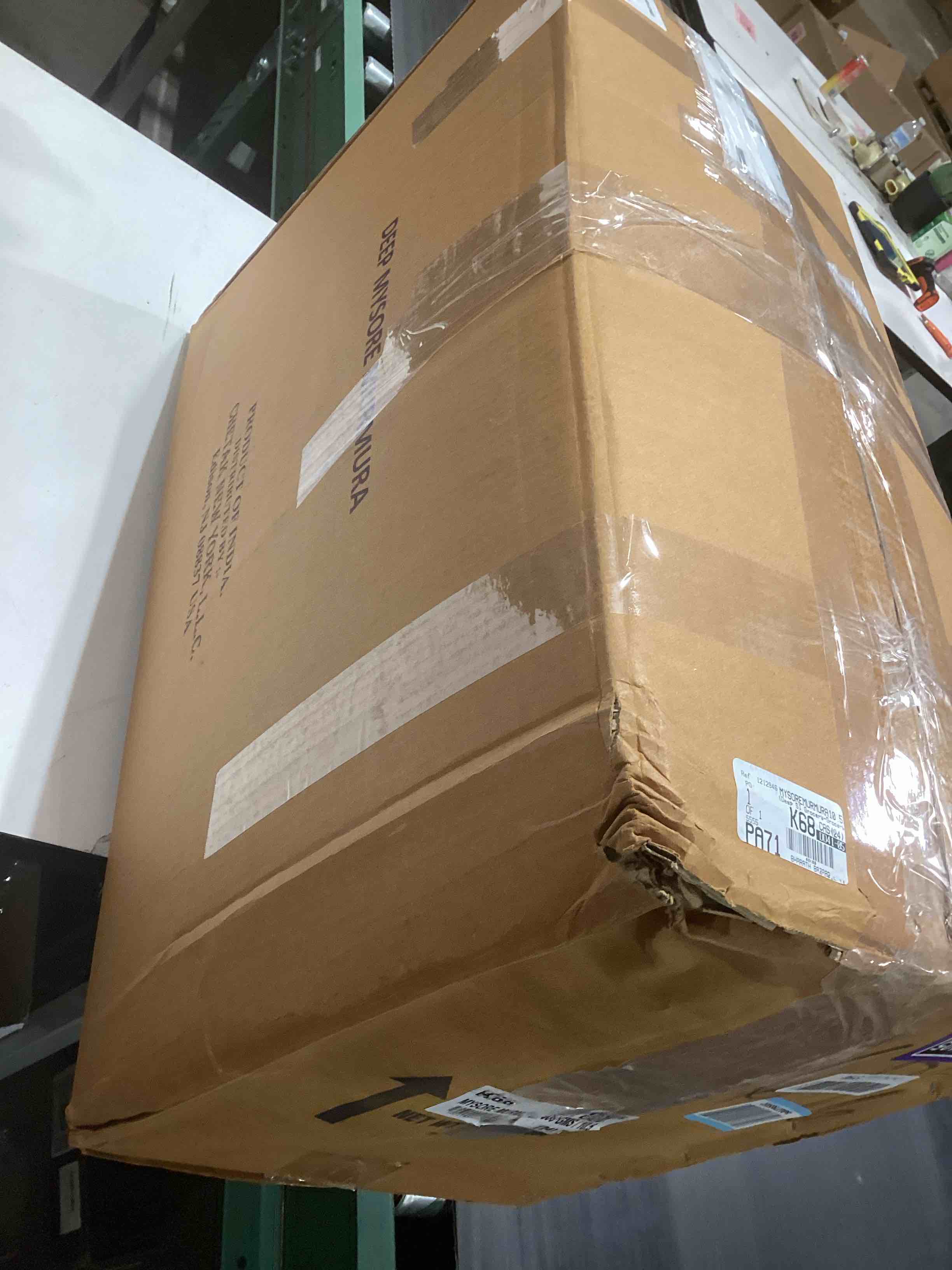 Condition photo showing Good Condition for Japanese Floor Mattress, Quilted Futon Mattress with Anti-Slip Bottom, Foldable Floor Bed with Storage Bag and Straps, (Beige, Twin) Twin?80"L x 39"W? Beige