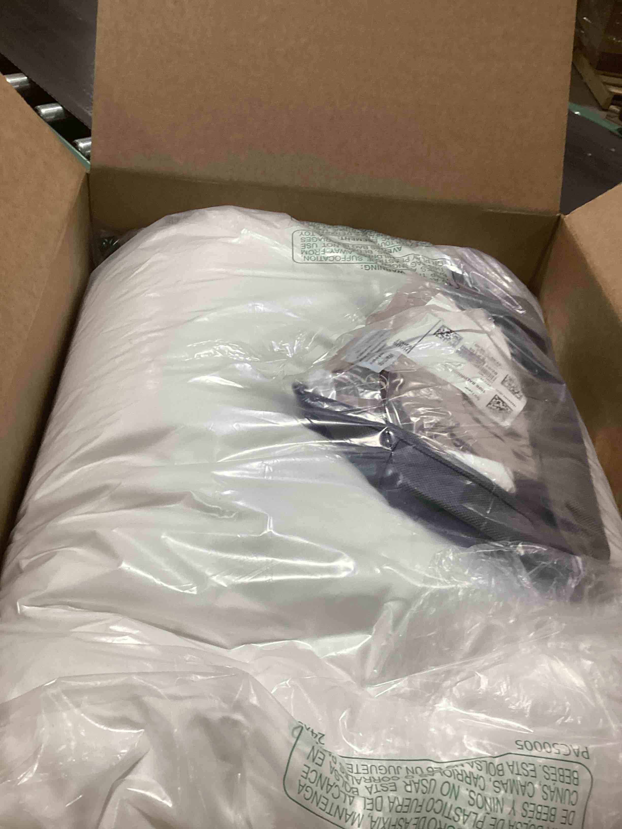Condition photo showing As Is for SIMILAR TO…Andency White Ruffle Comforter Full Set, 3pcs Vintage Farmhouse Shabby Chic Bedding Comforter Set, Soft Lightweight Fluffy Bed Comforter Sets All Season Bedding Set White Full(79"x90")