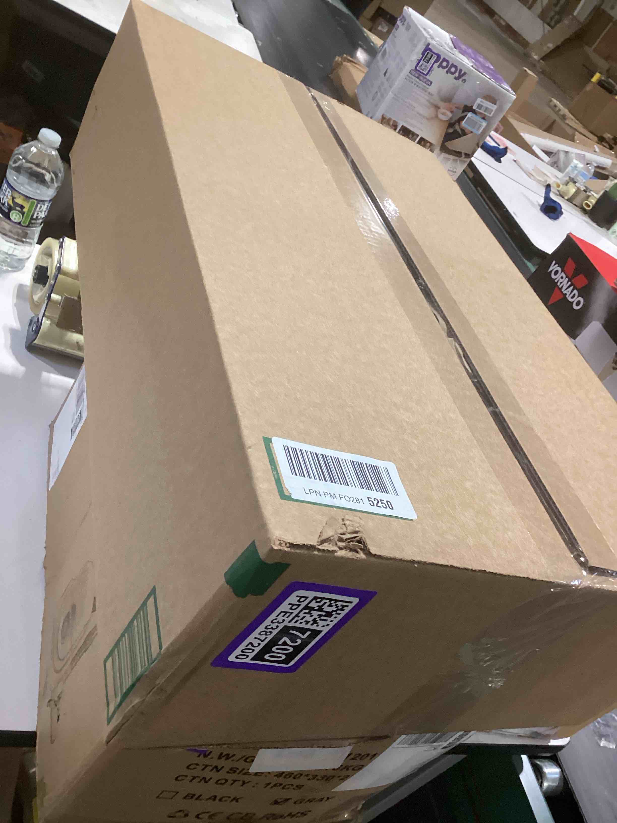 Condition photo showing As Is for SIMILAR TO..Glass Front Flag Display Case for Burial Flag - Wall Mounted 9.5 X 5 Feet Flag Box for American Veteran Flag and Folded Flag Display - Ideal for Honoring Military Service (Mahogany)