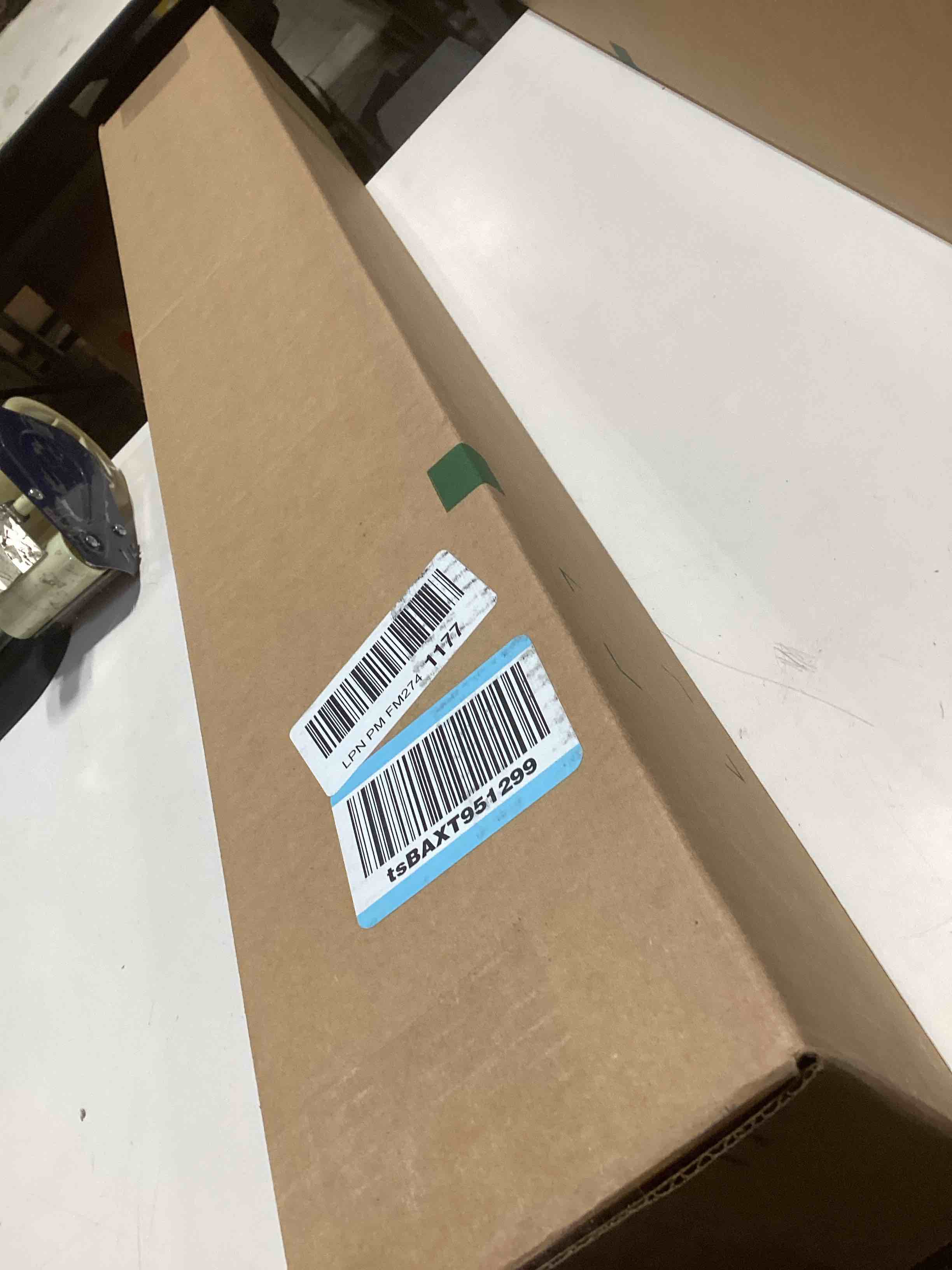 Condition photo showing Good Condition for Retractable Baby Gate, Momcozy Extra Wide Mesh Baby Gates for Stairs, 33" Tall, Extends to 71" Wide, Pet Dog Gate for Doorways, Stairs, Hallways, Indoor/Outdoor Black 33 x 71 Inch