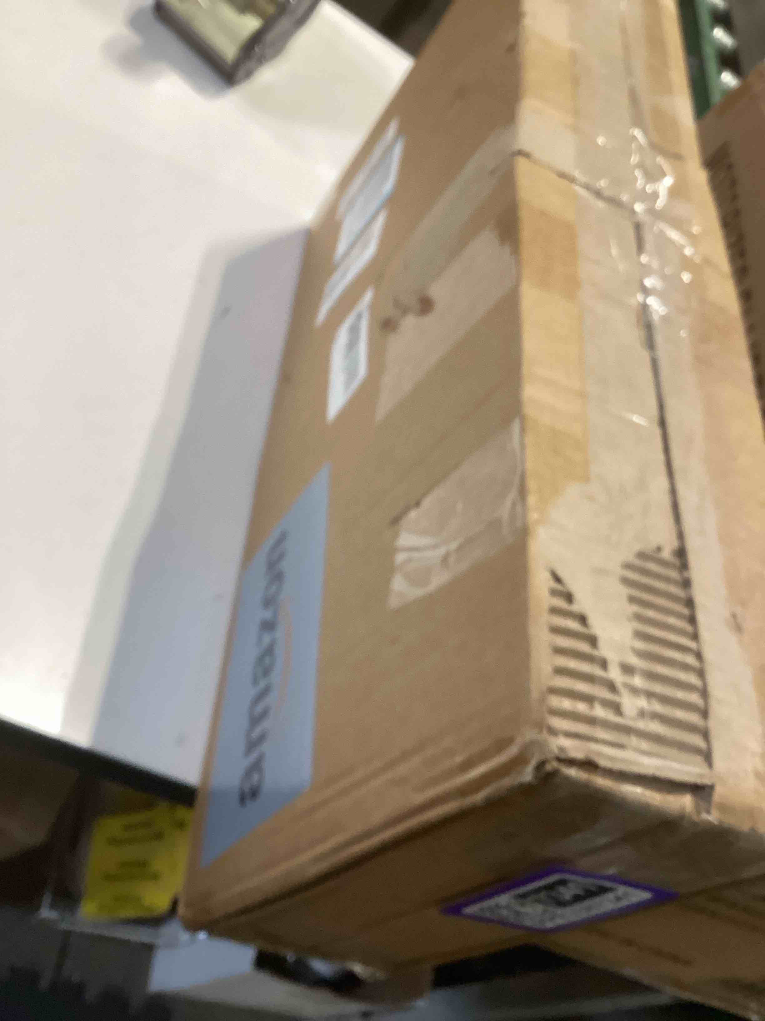 Condition photo showing Good Condition for 10.5 x 10.5in Cube Seagrass Storage Baskets, Foldable Square Wicker Storage Baskets for Shelves Set of 3, Large Cubby Rattan Basket, Collapsible Cube Storage Bins Sea Grass