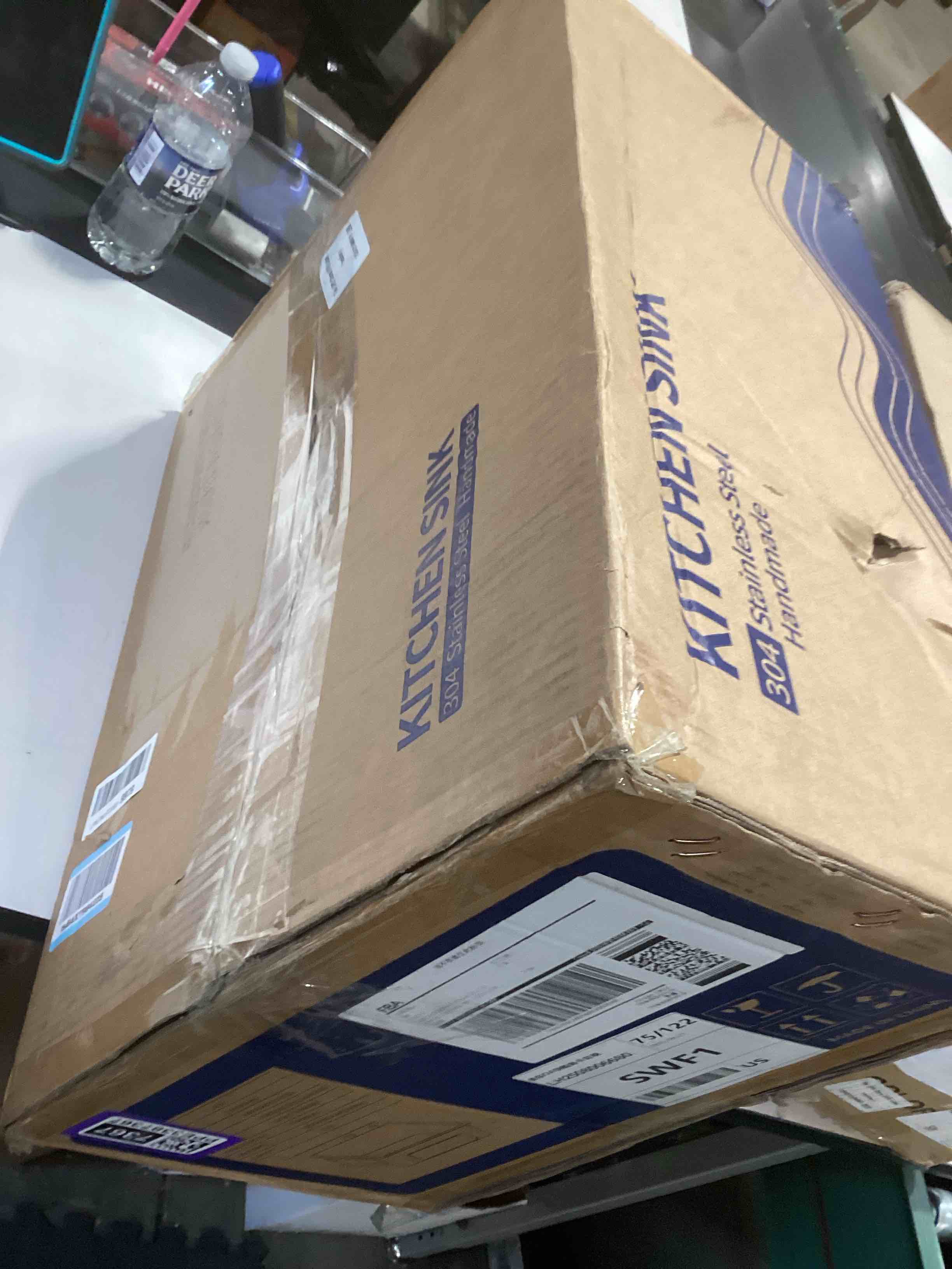 Condition photo showing Good Condition for 20-inch Drop in Kitchen Sink, TSIBOMU Stainless Steel Single Bowl Small Kitchen Sink Brushed Nickel,D20"xW16"xH9" D20" x W16" x H9" Brushed