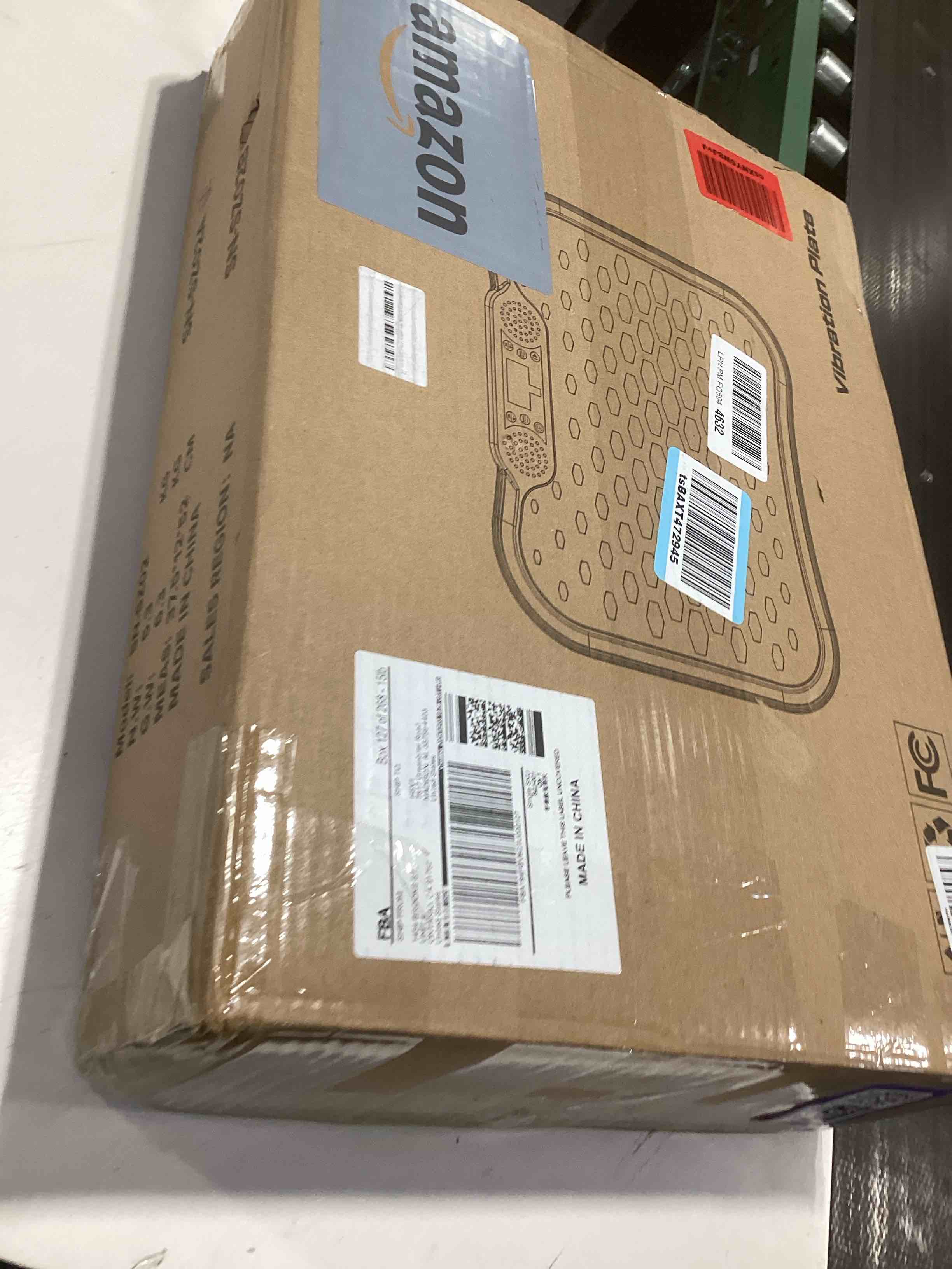 Condition photo showing Good Condition for Vibration Plate Exercise Machine, Vibrating Platform for Lymphatic Drainage Weight Loss, 250 Speeds Full Body Workout Vibrated Plates Fitness Platform for Home Women Men