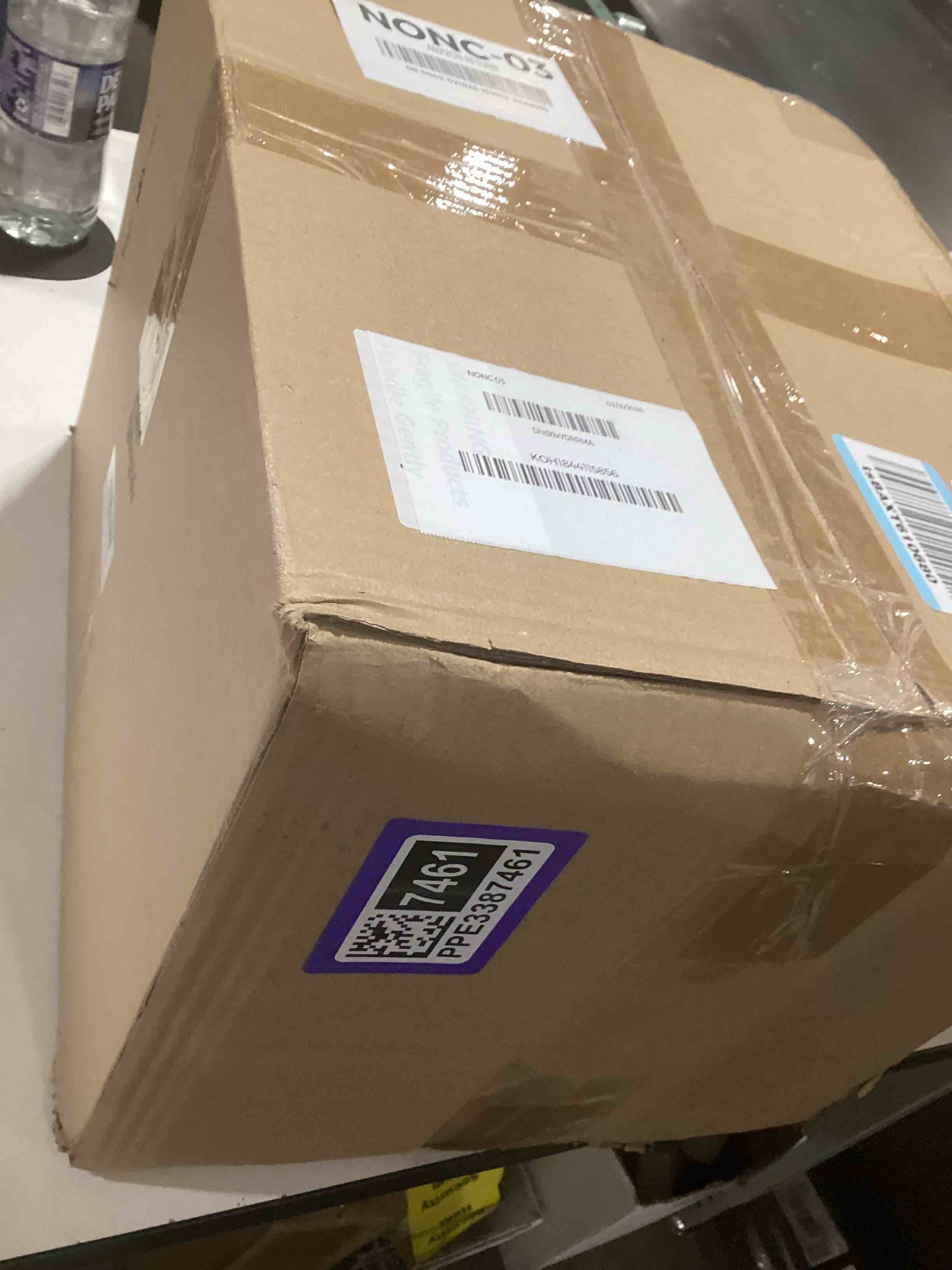 Condition photo showing As Is for 48 Packs 8oz Acrylic Reusable Plastic Wine Glasses Bulk Wedding Easter Disposable Short Stem Baby Shower Party Goblet Cup Vintage Unbreakable Cocktail Drink Bars Stemware (Blush Pink) 48 Blush Pink