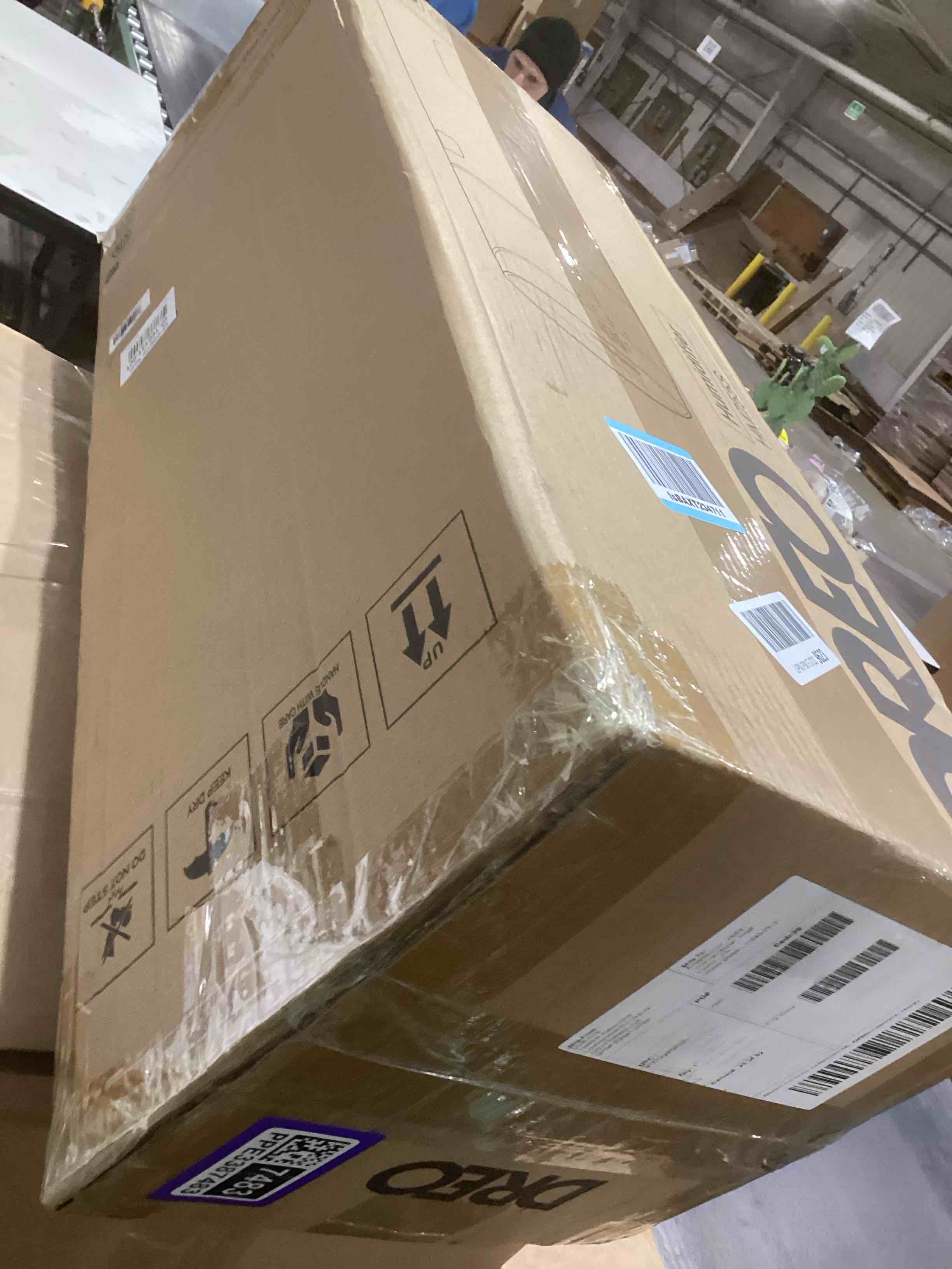 Condition photo showing As Is for DREO 16L Smart Humidifier Large Room 1000 ft², 130H Cool Mist Air Humidifiers for Bedroom Plants Baby, Top Fill, Remote/Touch/Voice & APP Control, Clean Tank Technology, 30dB, RGB Light, HM755S White