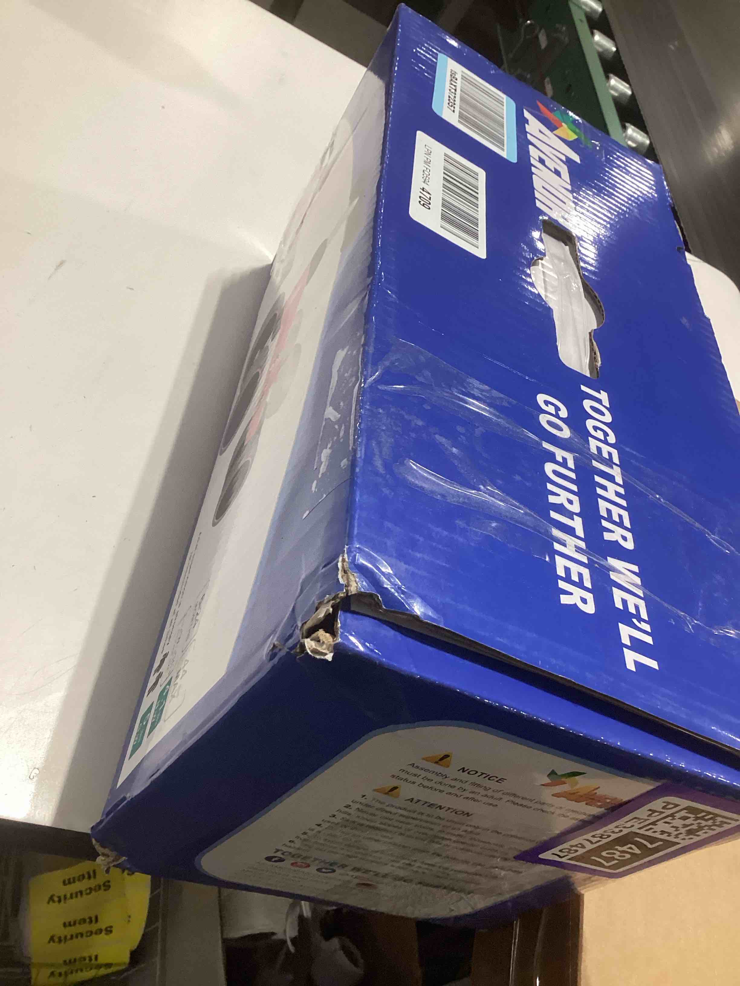 Condition photo showing As Is for Baby Balance Bike for 1 Year Old Girl Gifts 10-24 Month Toddler Balance Bike First Birthday Gift No Pedal Infant 4 Wheels Bicycle Pink