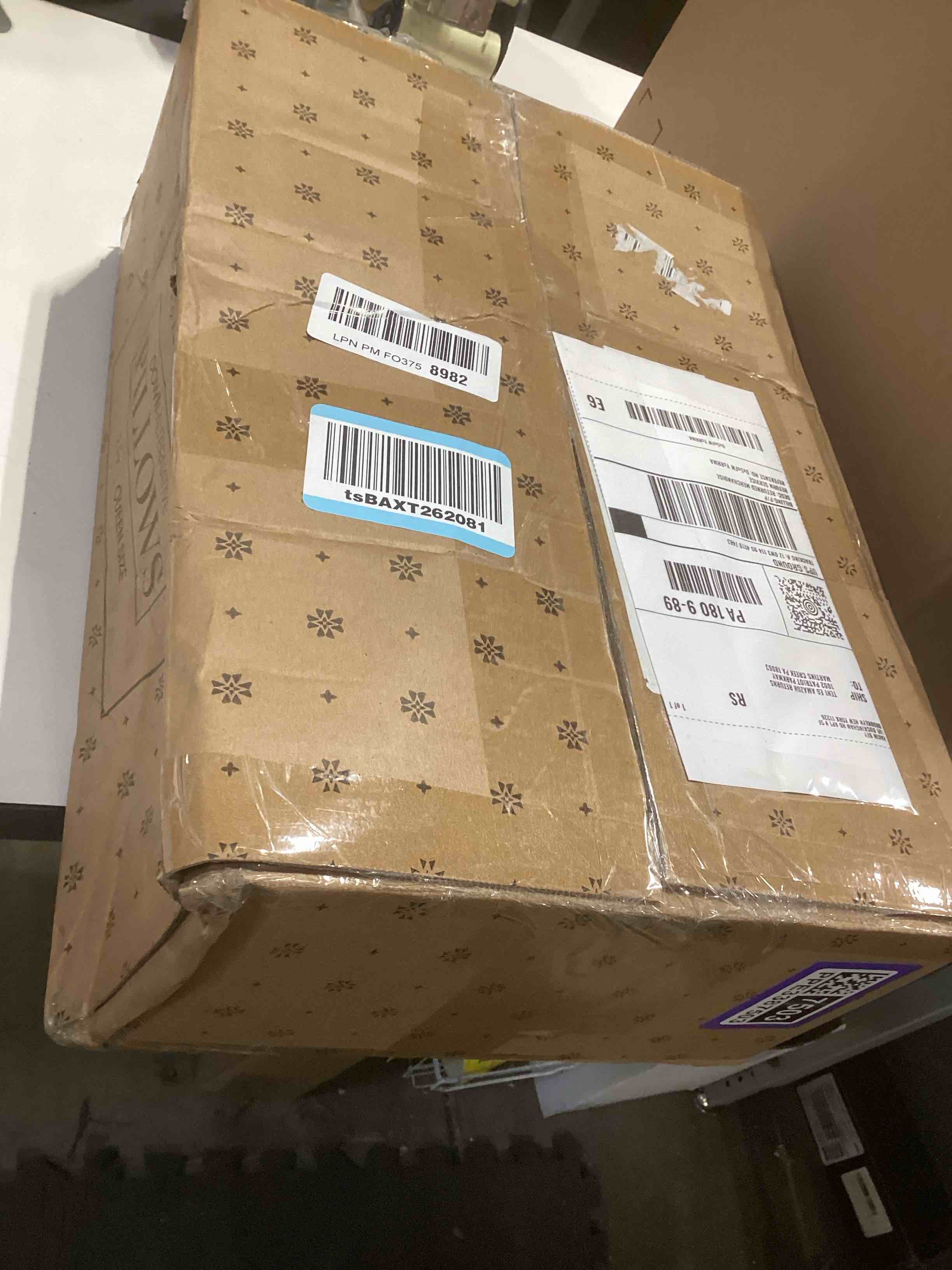 Condition photo showing As Is for Beckham Hotel Collection Bed Pillows Standard/Queen Size Set of 2 - Original Soft Down Alternative Pillow for Sleeping - Soft Support for Back, Stomach or Side Sleepers Queen / Standard White