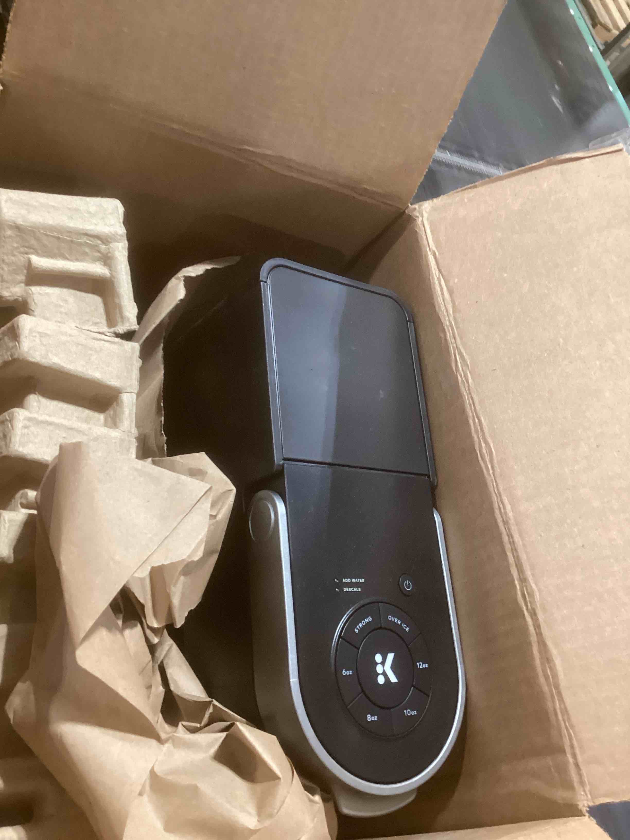 Condition photo showing As Is for Keurig K-Supreme Single Serve K-Cup Pod Coffee Maker, MultiStream Technology, 4 Brew Sizes, 66oz Dual-Position Removable Reservoir, Black Black Coffee Maker