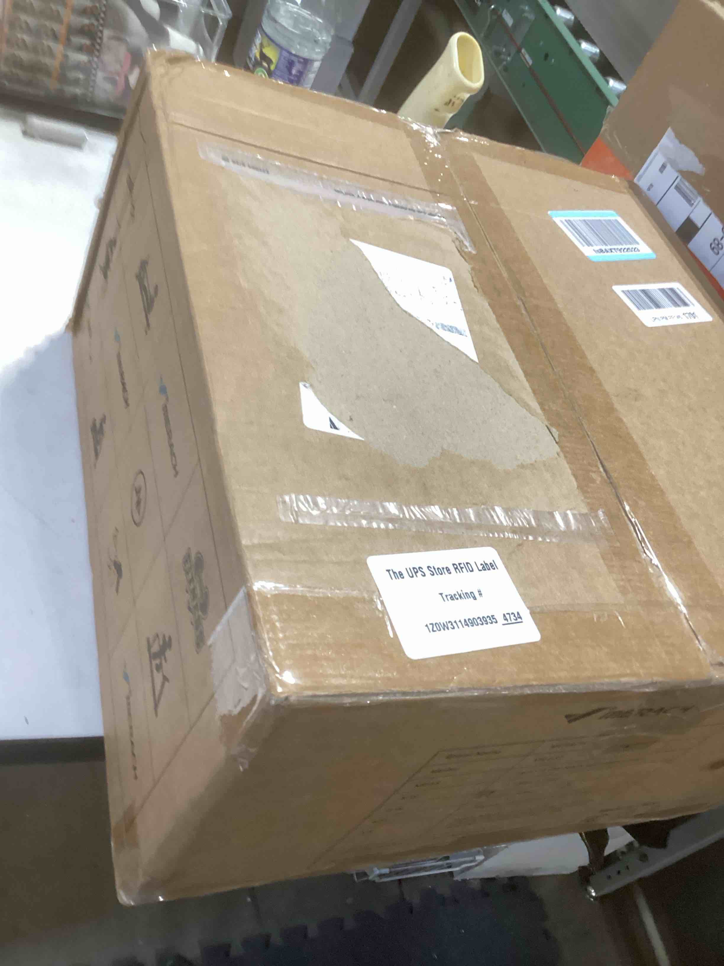 Condition photo showing Good Condition for MERACH Under Desk Elliptical Machine, Leg Exerciser While Sitting for Seniors with Remote Control & 12-Speeds, Quiet Portable Electric Seated Pedal Exerciser Machine for Home Office