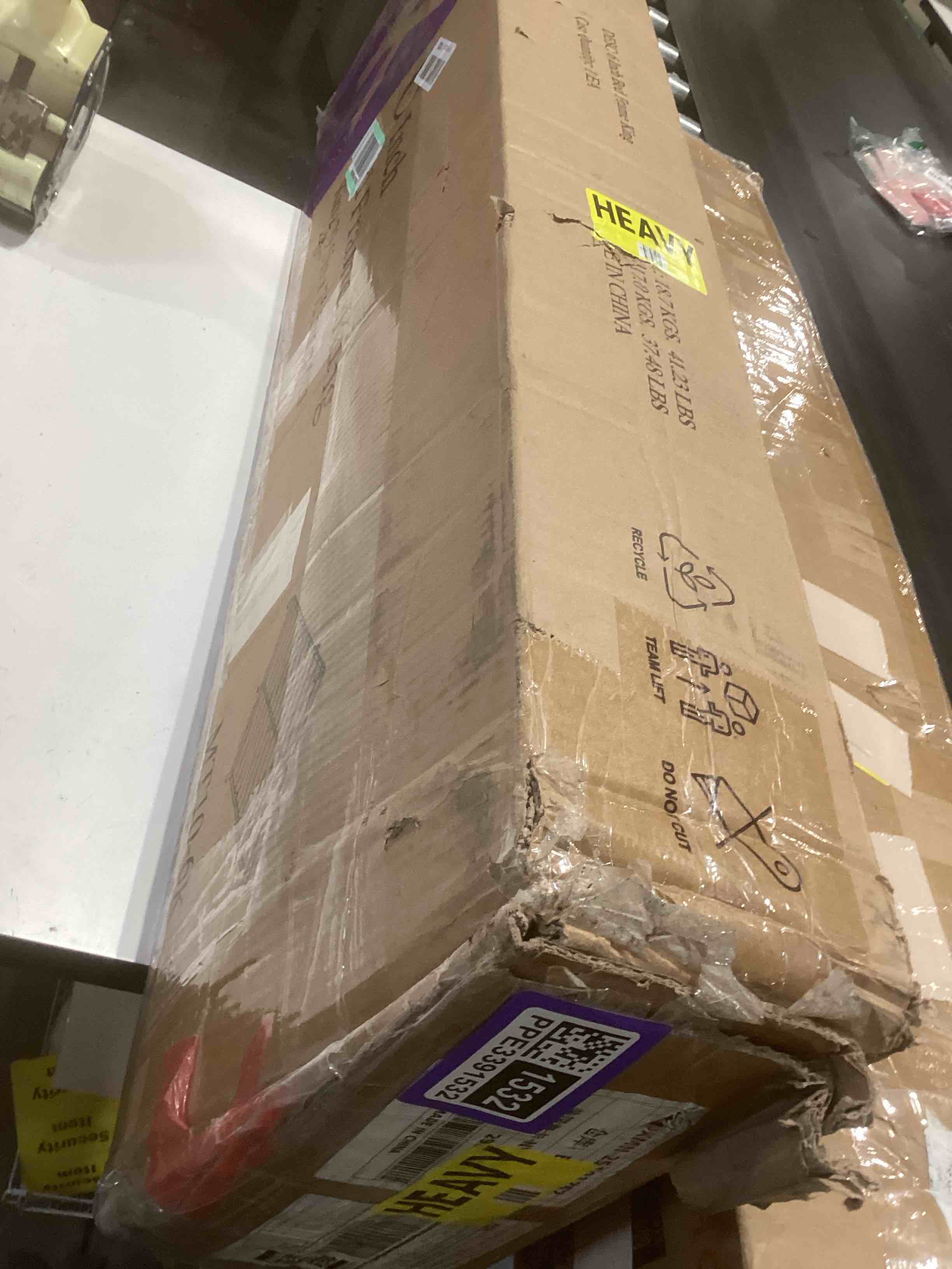 Condition photo showing Good Condition for FUIOBYVV 6 Inch King Bed Frame with Round Corner Edge Legs 3500 lbs Metal Heavy Duty Steel Slats Support No Box Spring Needed Platform Noise Free Easy Assembly King 6 inch