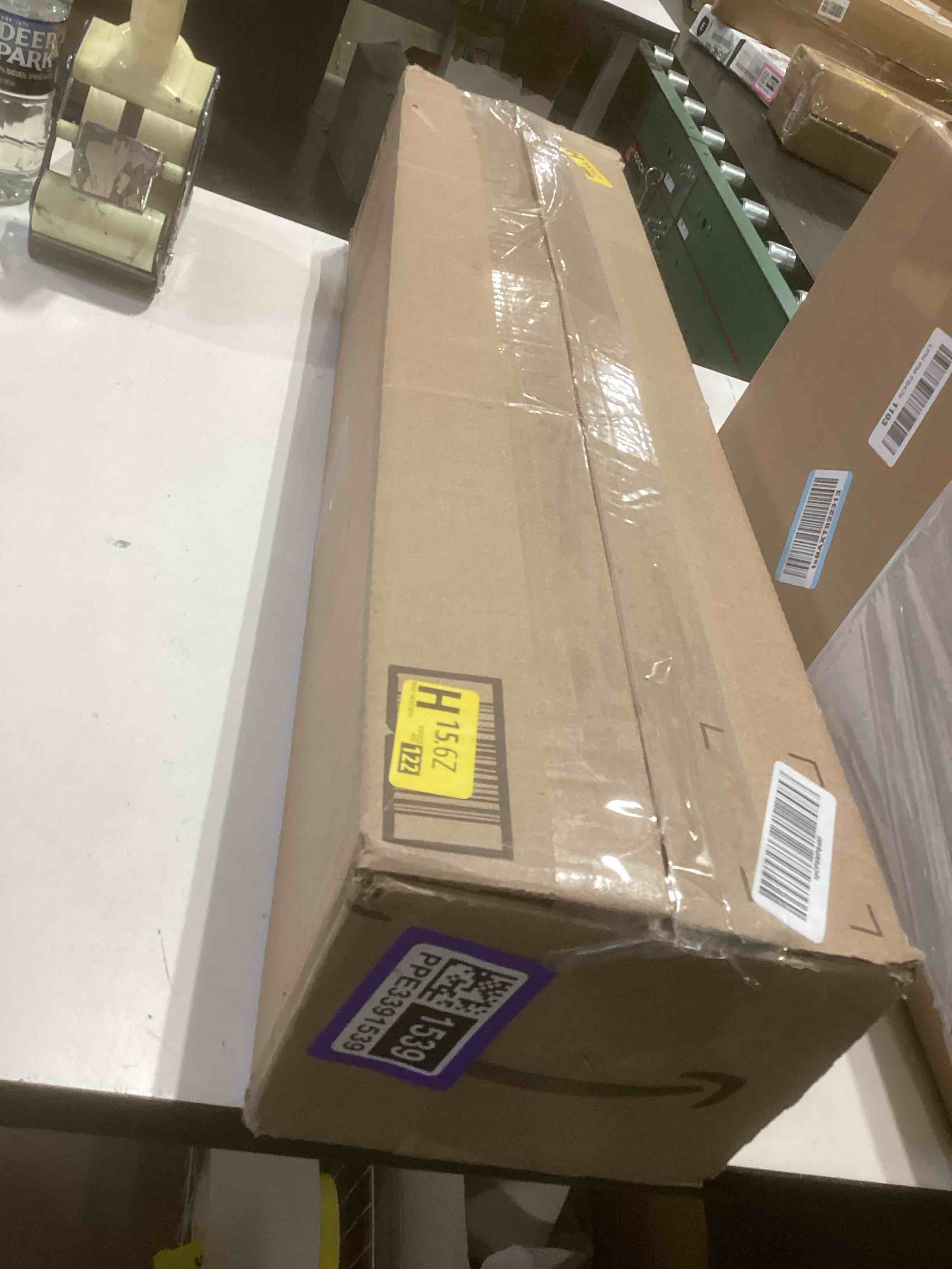 Condition photo showing Good Condition for mamonhome Silver Gray Self Adhesive Removable Wallpaper Peel and Stick Wallpaper, 20.8" x 393" 3D Modern Water Waves Fashion Non-Woven Wallpaper for Livingroom, Bedroom, Kitchen, Bathroom.