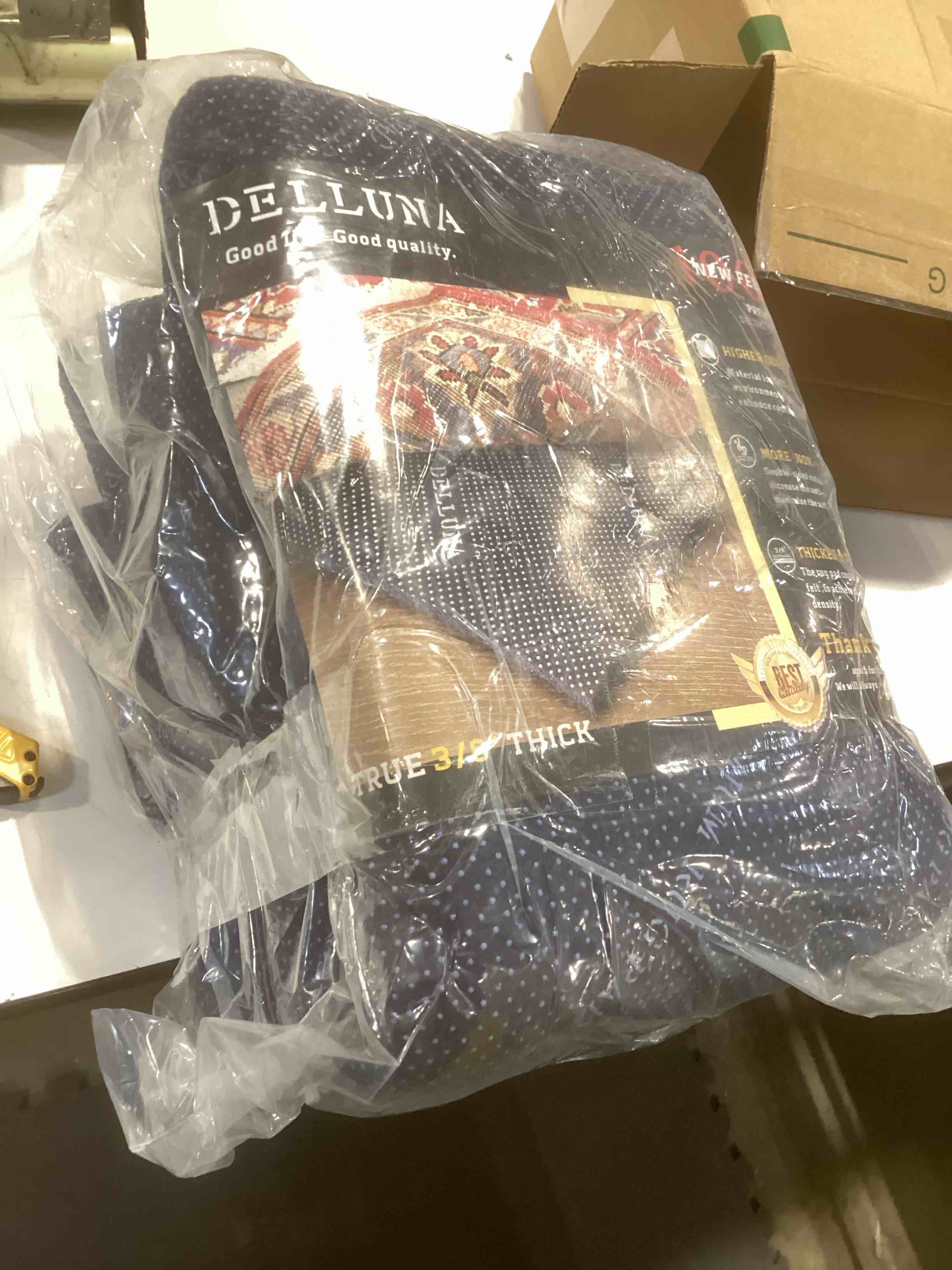 Condition photo showing Good Condition for SIMILAR TO..Veken Non Slip Cushioned Rug Pad Gripper 8 x 10 Ft, Felt and Silicone Backing, 1/4 inch Thick Carpet Liner for Hardwood Floors and Finishes, Under Area Rugs Anti Skid Mat, Keep Rugs Safe and in Place