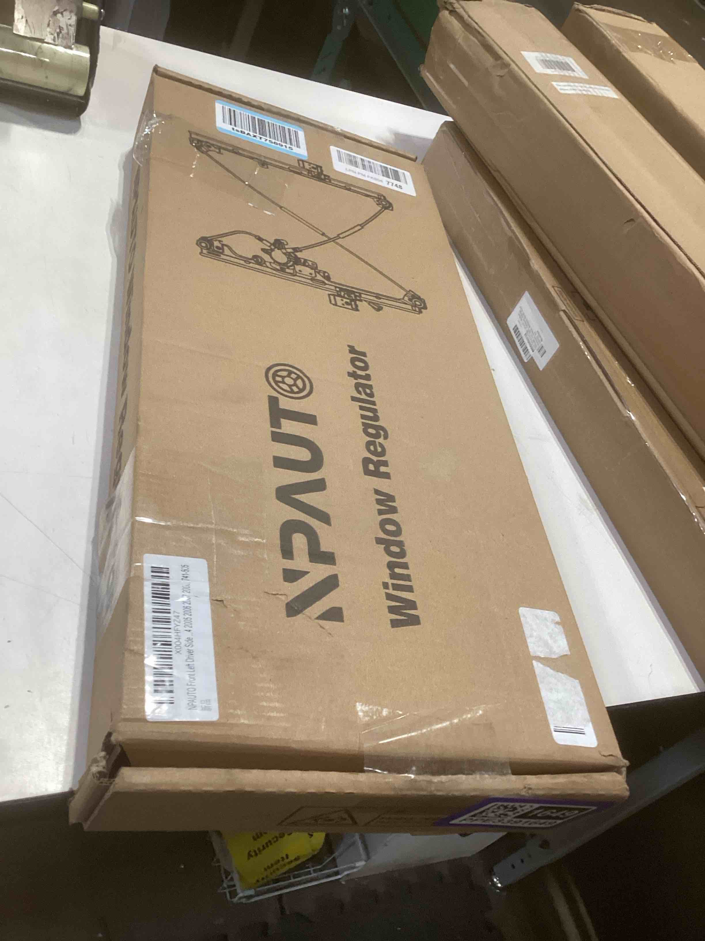 Condition photo showing As Is for NPAUTO Front Left Driver Side Power Window Regulator with Motor Replacement for 03-08 Toyota Corolla 2003 2004 2005 2006 2007 2008, 741-505 Front Driver Side