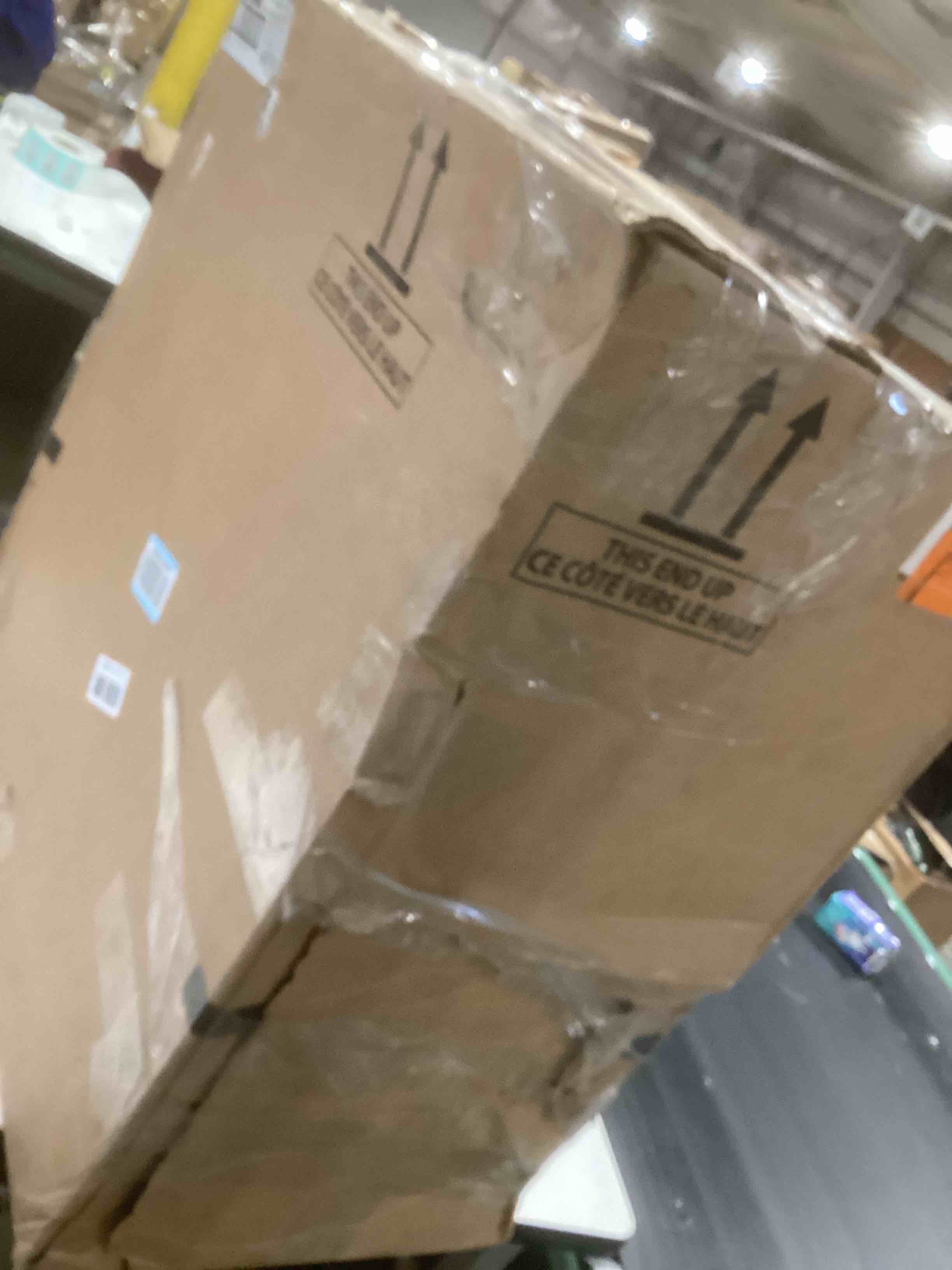 Condition photo showing As Is for Lorell 2-Drawer Vertical File with Lock, 15 by 26-1/2 by 28-3/8-Inch, Black