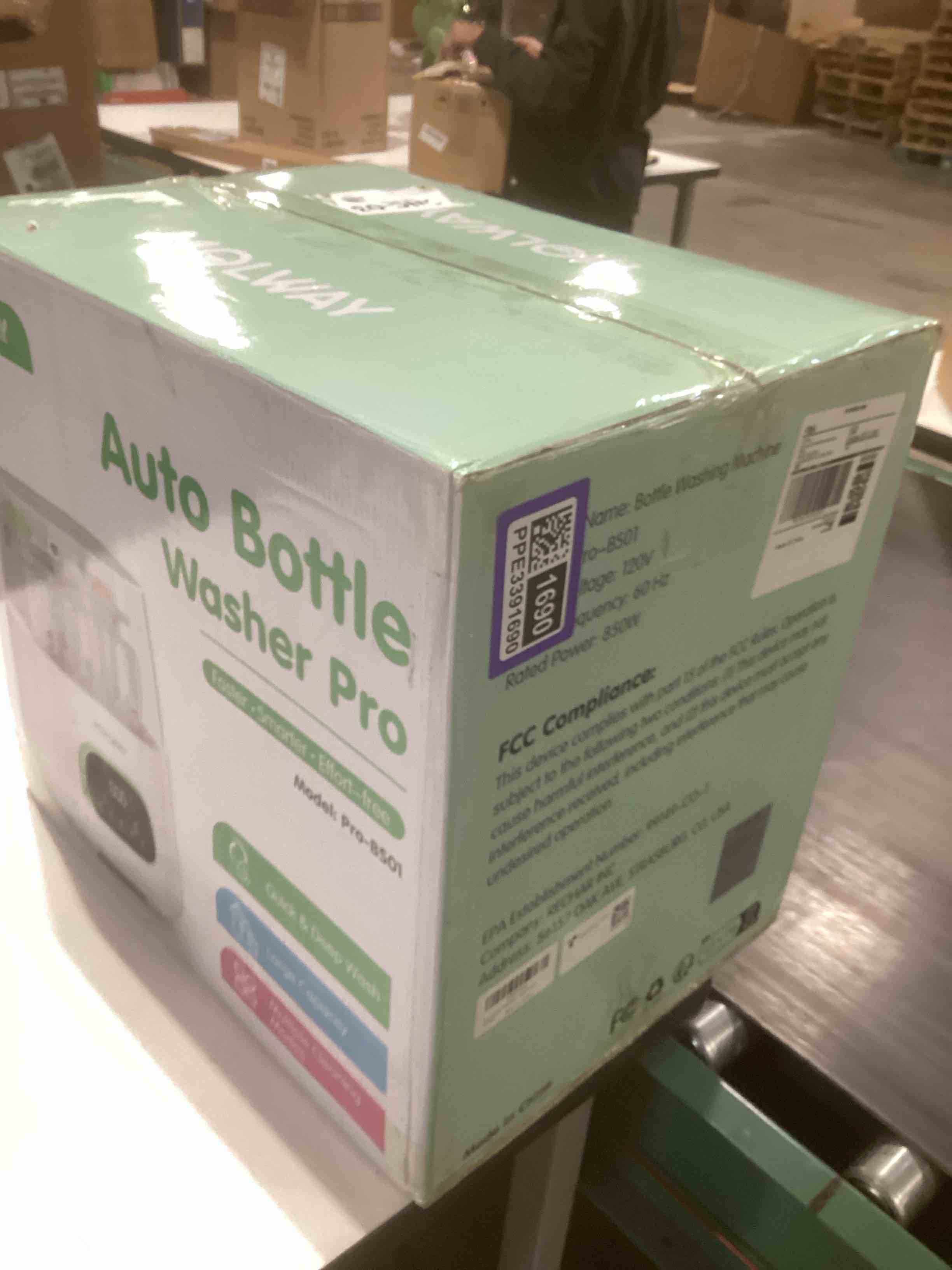 Condition photo showing As Is for MOLWAY?Upgraded?Baby Bottle Washer, Sterilizer and Dryer, All-in-One Pro Cleaning Machine for Bottles, Pump Parts & Baby Essentials, Effortless Care, Replaces Hand Washing White