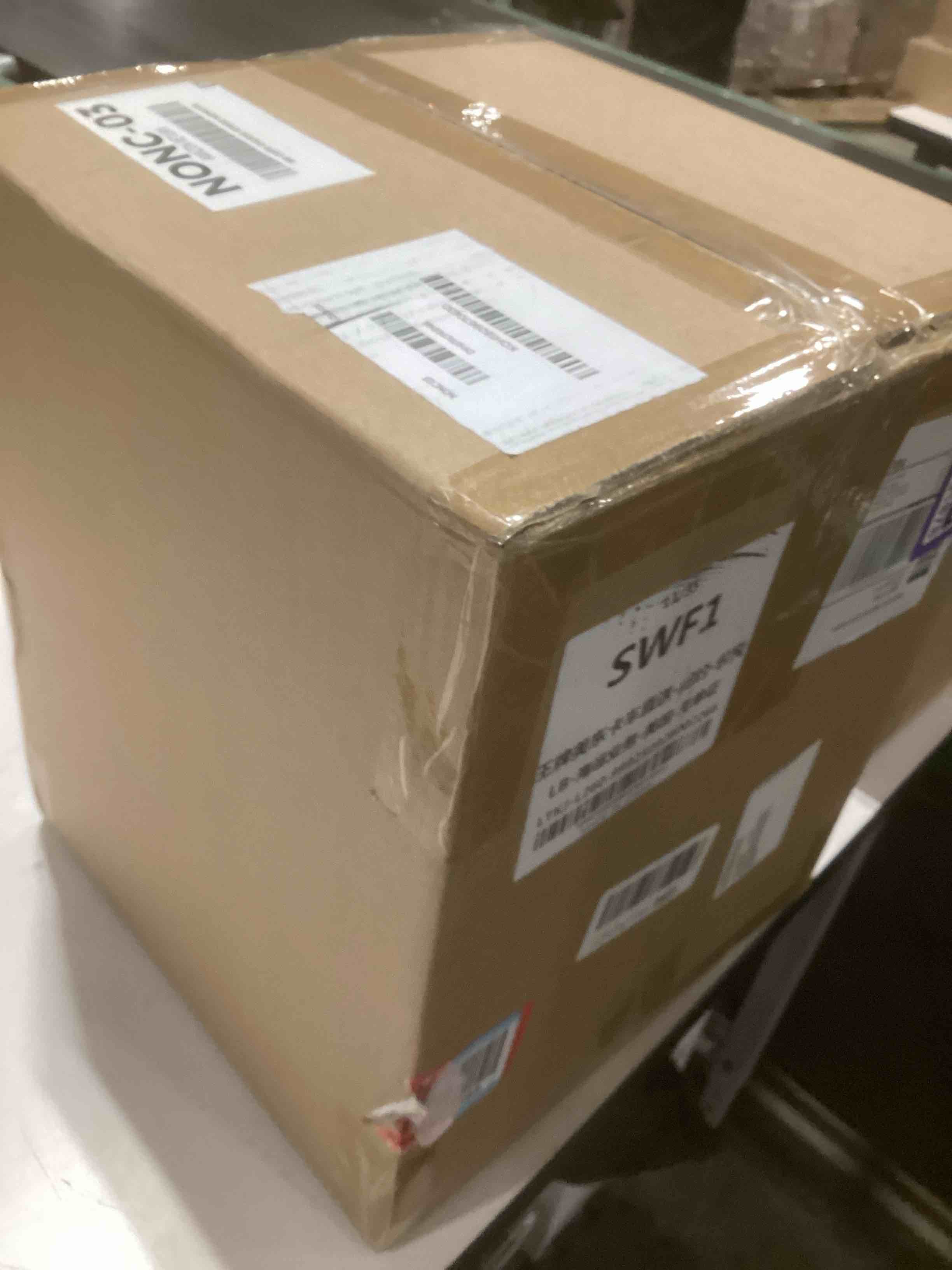 Condition photo showing Good Condition for Buffet Risers, Food Display Risers for Party, Glossy White Acrylic Risers Display Stand for Buffet Table, Catering Displays for Dessert, Cube Box Nesting Riser with Hollow Bottoms (8"x9"x10" 6PCS) 8"x9"x10" 6PCS White