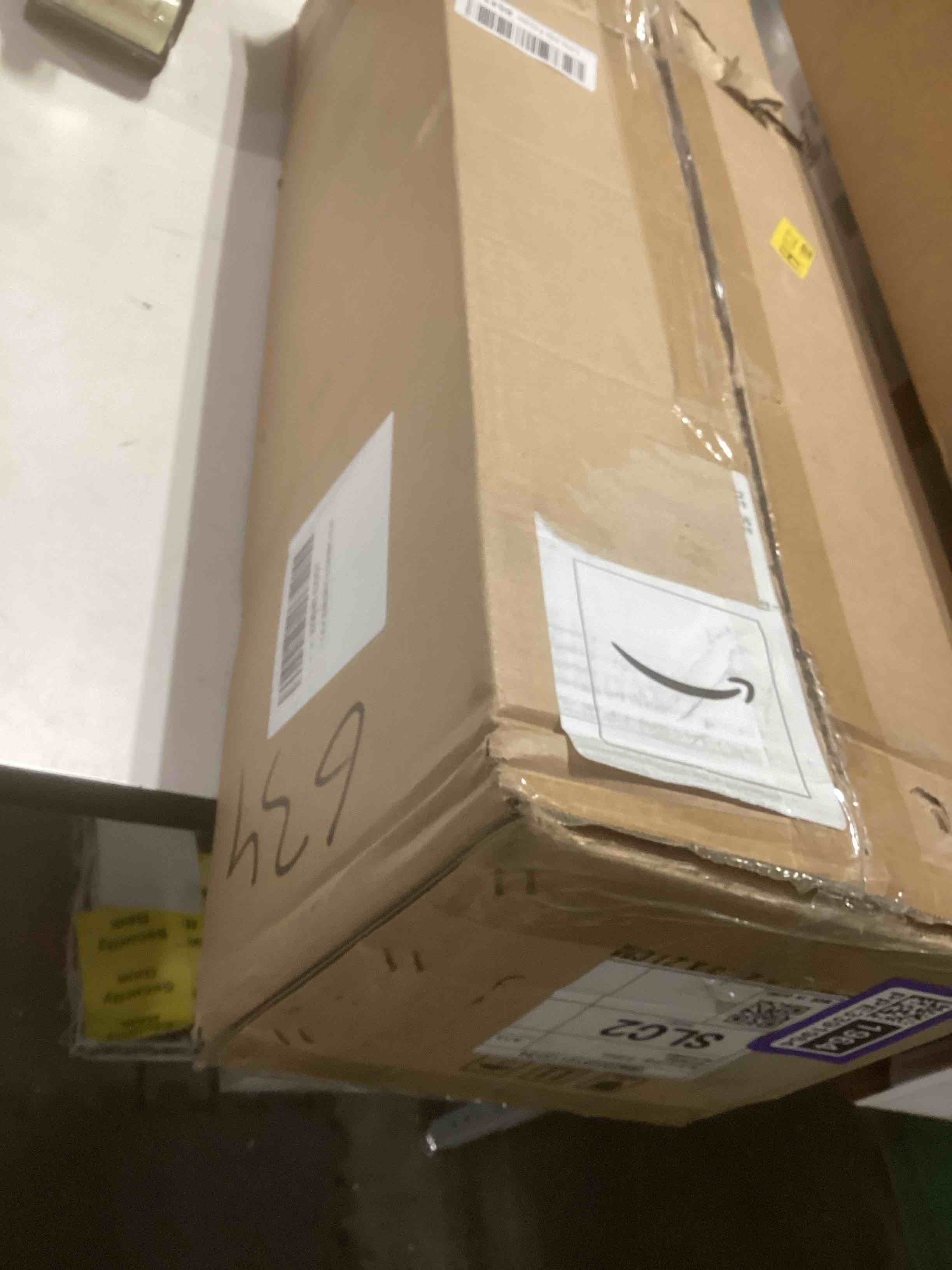 Condition photo showing Good Condition for KBZZ 36 Inch Ceiling Fans with Lights and Remote, Solid Wood Blades, Dimmable, Reversible DC Motor, Memory Function, Modern Indoor Outdoor Ceiling Fan with Light for Patio Bedroom (Black Walnut) Walnut 36 inch