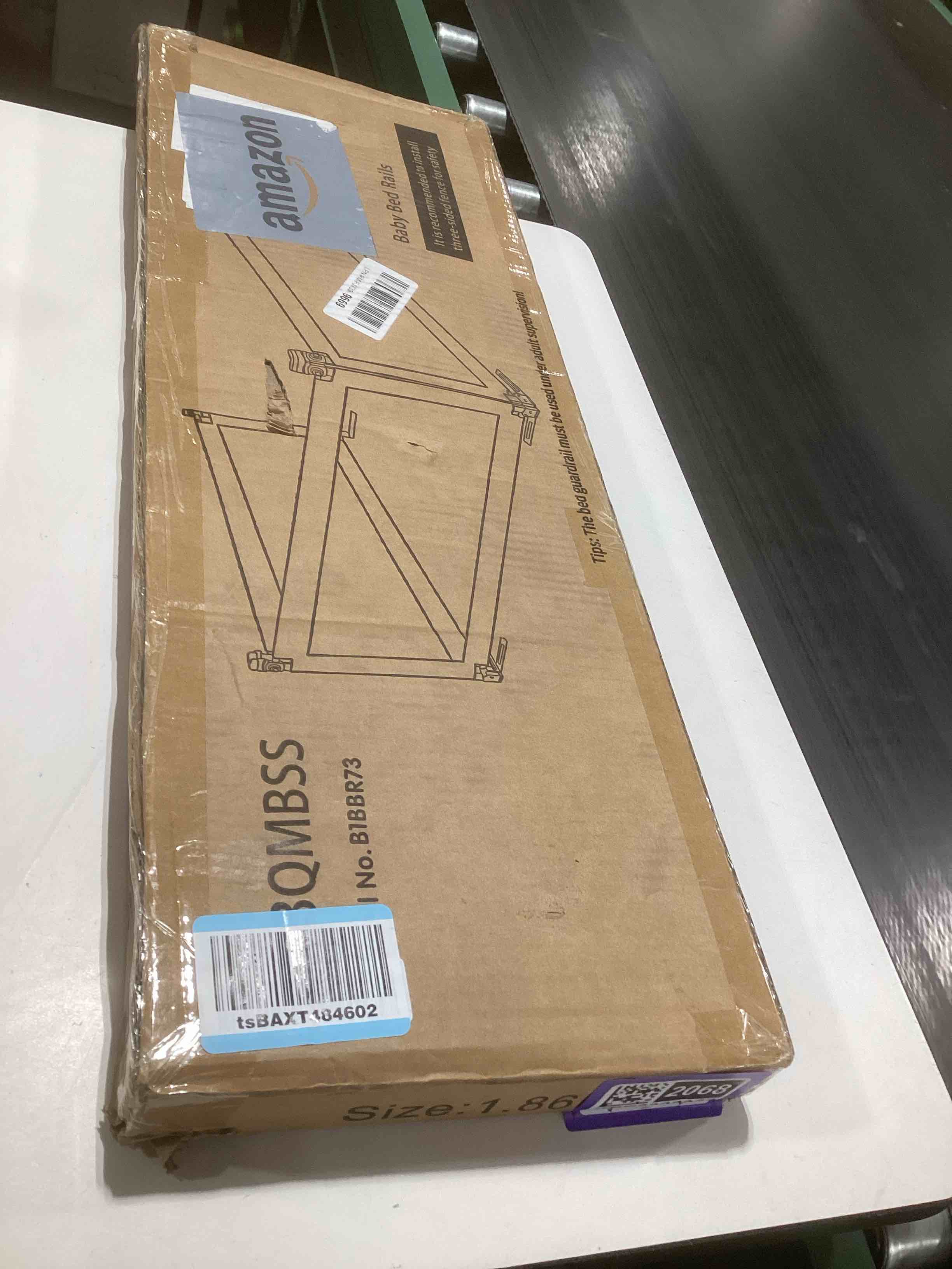 Condition photo showing Good Condition for MBQMBSS 73" Bed Rails for Toddlers, Universal Bed Rails for Toddlers, Adjustable Baby BedRail Guard for Queen King Twin Full Size Mattress, Extra Tall Bed Sides Rails with Double Safety Lock(1 Side) 73 Inch