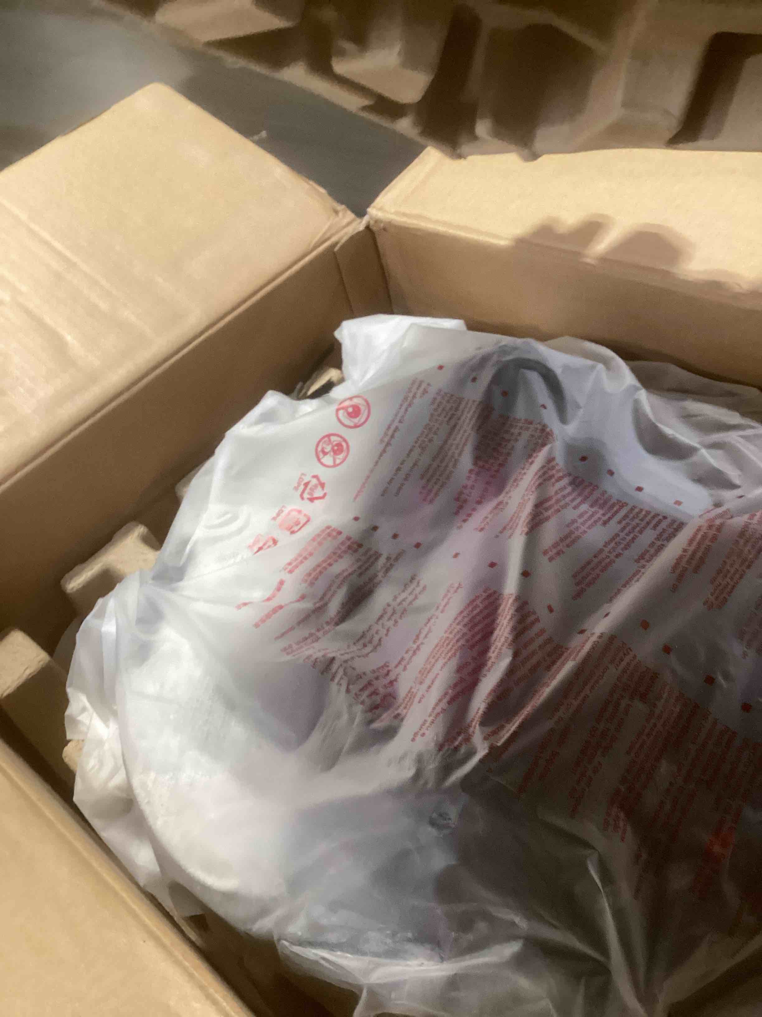 Condition photo showing As Is for Eureka E20 Plus Robot Vacuum with Bagless Self Emptying Station, Robotic Vacuum and Mop Combo, 45-Day Capacity, Upgraded 8000Pa Suction and Anti Hair-Tangling Brush, LiDAR Navigation, App Control Black E20