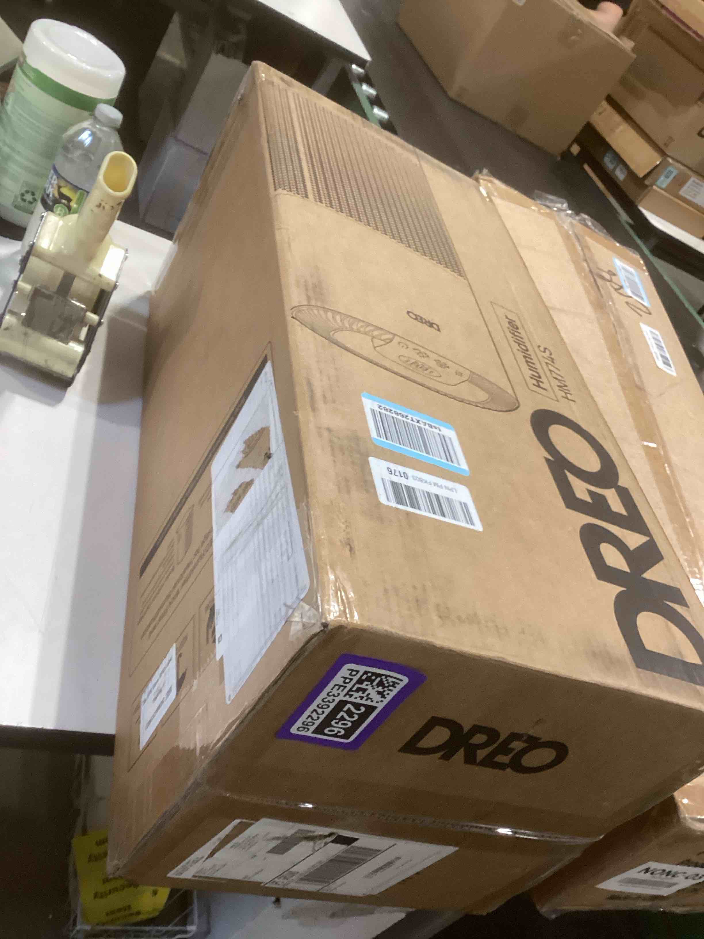 Condition photo showing As Is for DREO Smart Evaporative Humidifier Large Room up to 1000ft², 800ml/h High Output Air Humidifiers for Bedroom, 10L, 50H Long Runtime with Precise Humidification for Plants, Home, Office, White, HHM774S