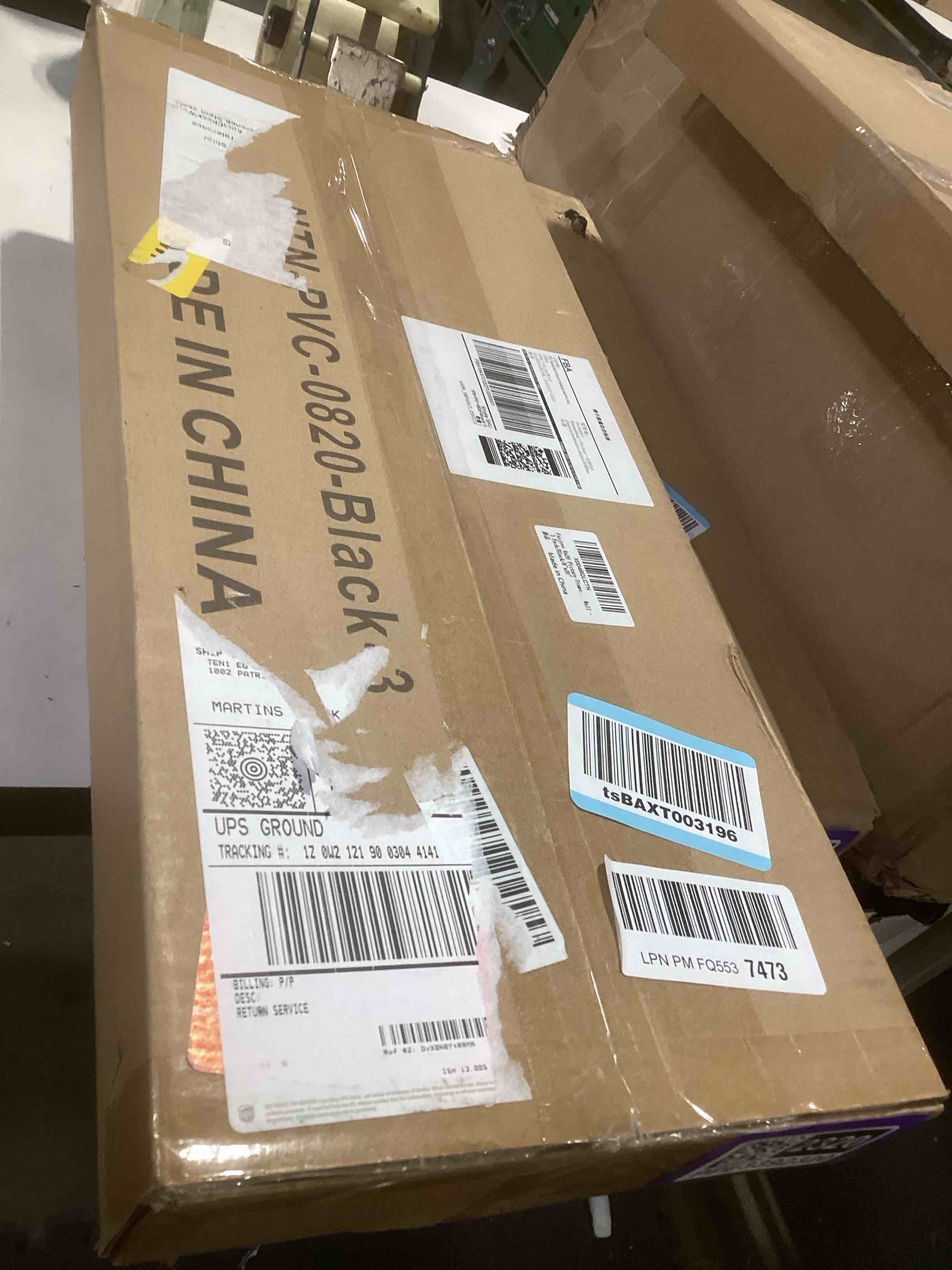 Condition photo showing Good Condition for 8x20 Picture Frame Set of 3, Black Frame for 8 x 20 Inch Picture Poster Photo, Light Weight and High Transparent 8 by 20 Frame for Wall - 3 Pack/Black/8"x20" 3 8x20