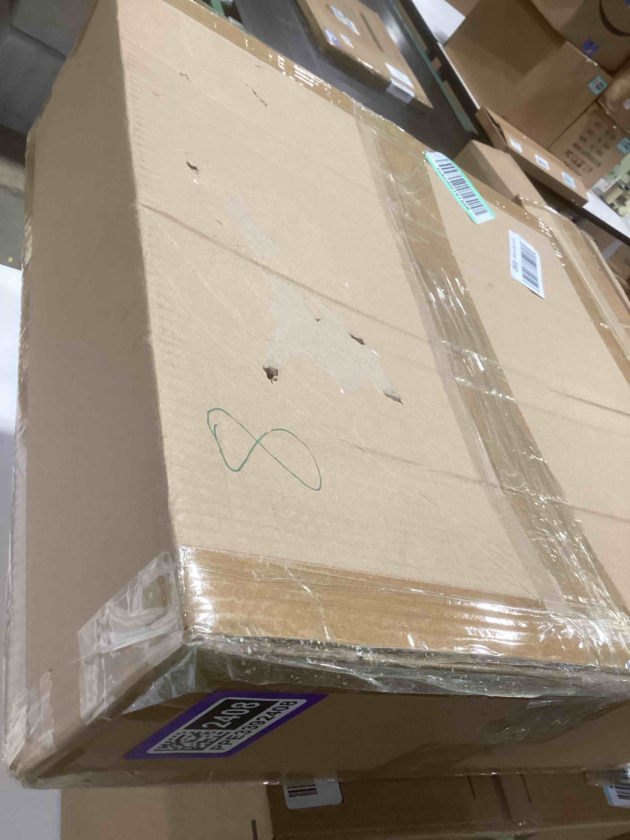 Condition photo showing Good Condition for 5.9FT Christmas Garland with Lights?Battery Operated Lighted Garland with Pinecone Carolina Pine Fine Glitter Powder. Christmas Garland for Mantle, Staircase, Doorway, Indoor Outdoor Decorations