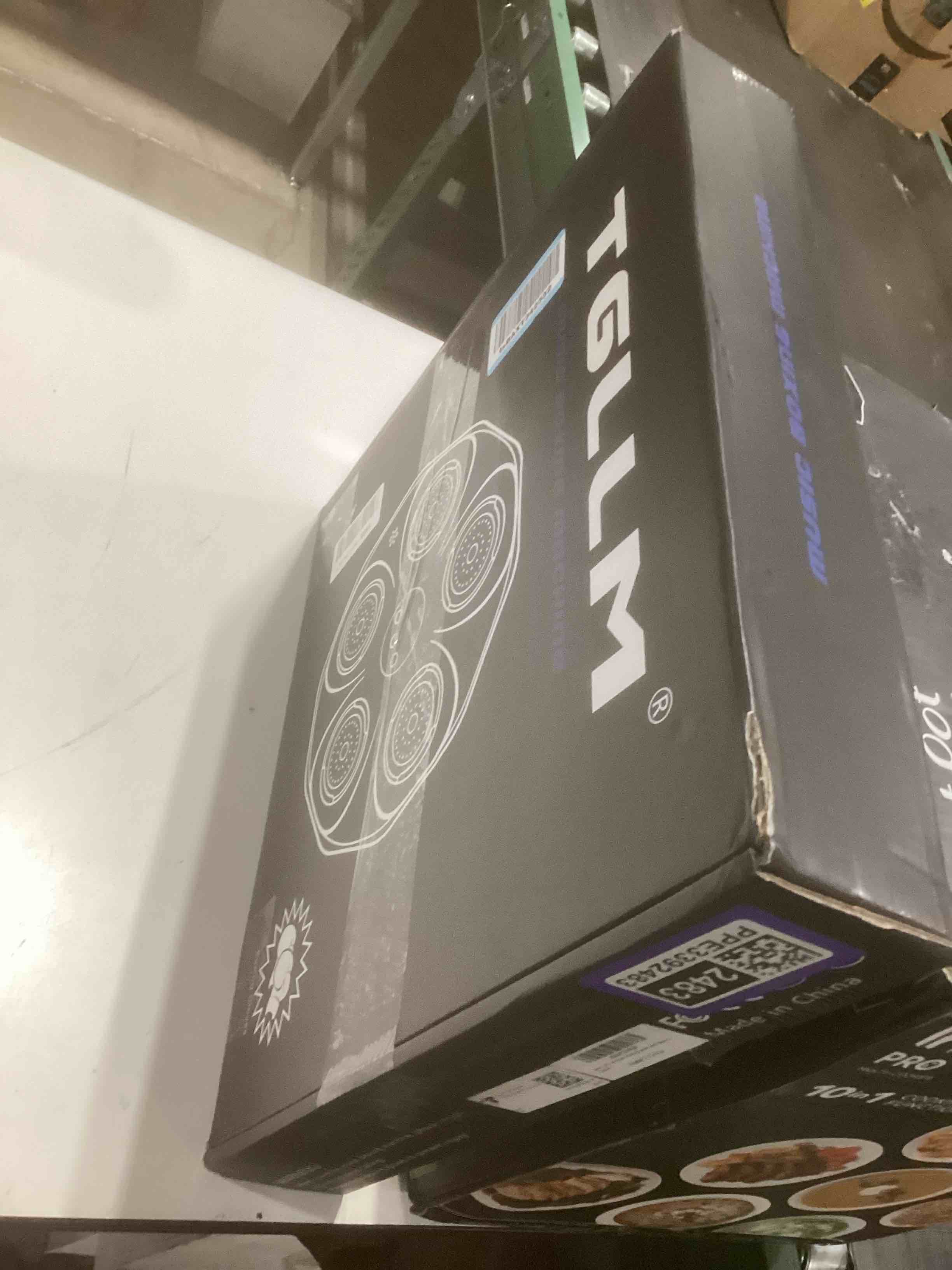 Condition photo showing Good Condition for Music Boxing Machine, Interactive Punching Trainer with Boxing Gloves, Large Size Wall Mounted Electronic Boxing Target for Adult Kids, 9 Modes & 9 Speeds