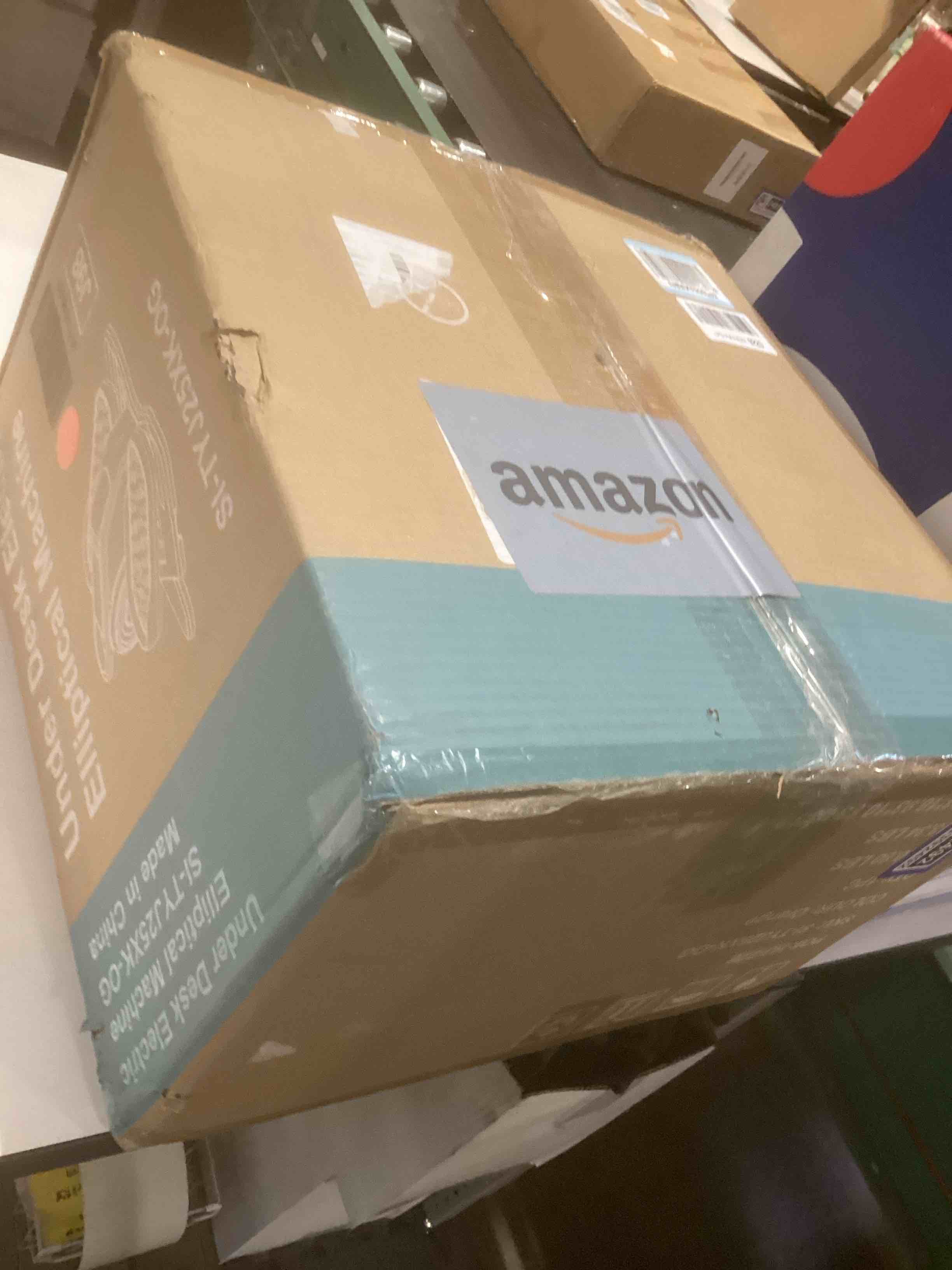 Condition photo showing Good Condition for OLIXIS Under-Desk Elliptical Machine–Compact & Quiet Mini Pedal Exerciser with Adjustable Speed, LED Display, Portable Fitness Solution for Home or Office Workouts 15.6"D x 15.2"W x 8.7"H Black/Orange