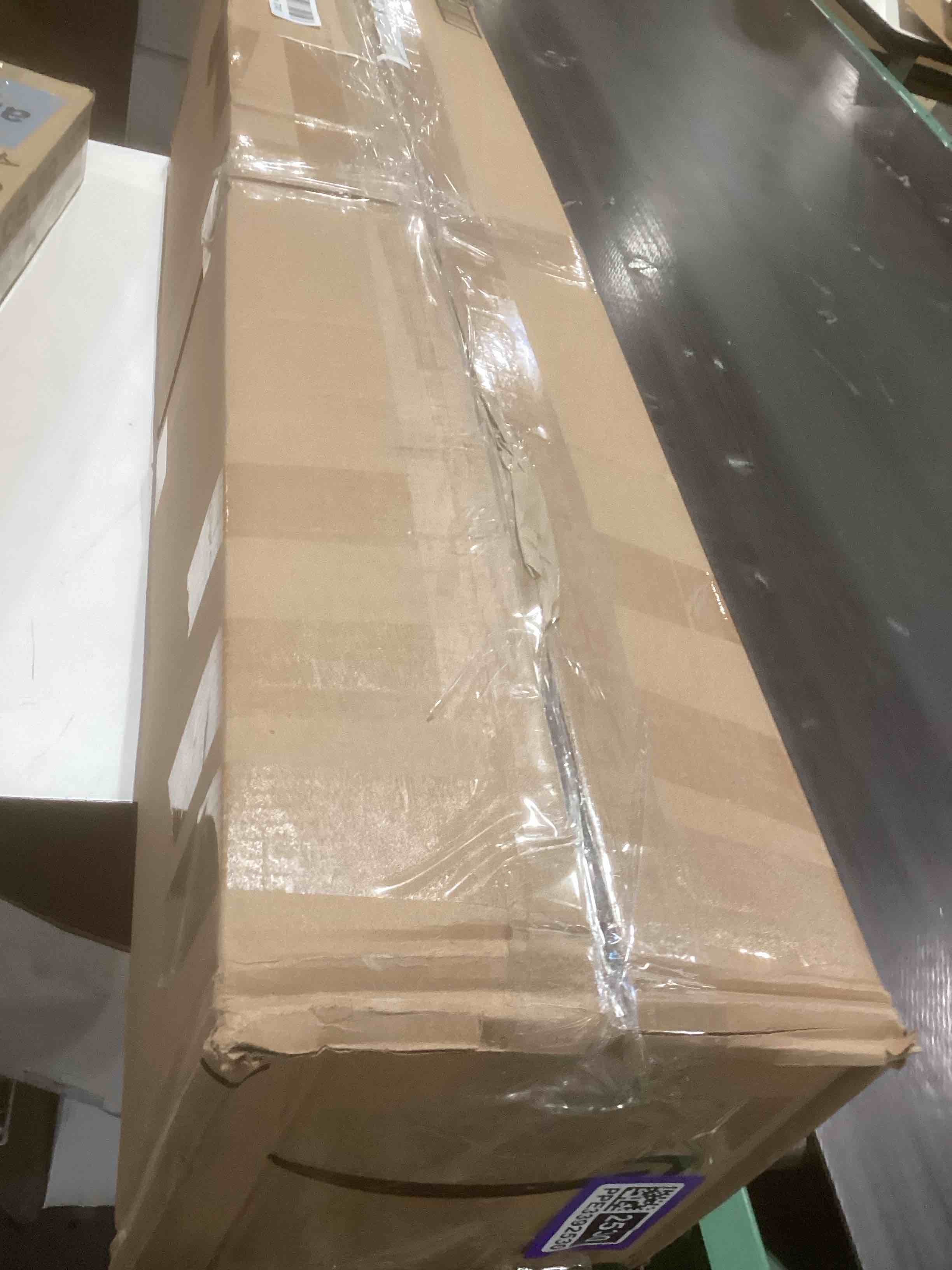 Condition photo showing As Is for JRD 24" Fast Heating Space Heater, Portable Electric Heater with Remote, Night Light, 80° Oscillation, 4 Mode, Overheat & Tip-Over Protection, Ceramic Heat for Bedroom Office Black