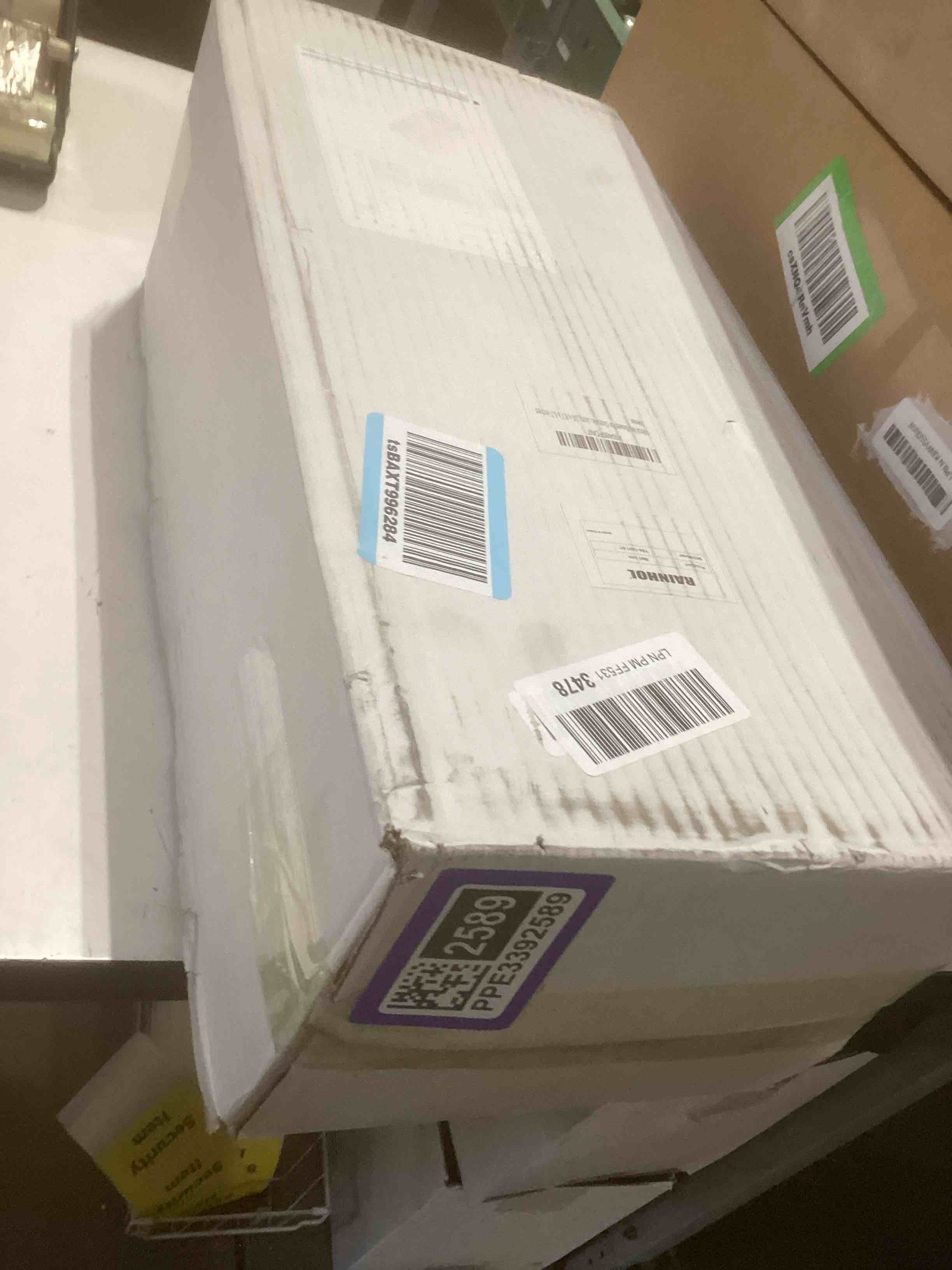 Condition photo showing Good Condition for Black Metal Mailboxes for Outside Post Mount, Standard Mail Box, Galvanized Steel Heavy Duty Mailbox, Medium Capacity, 19 x 8.7 x 6.7 inches