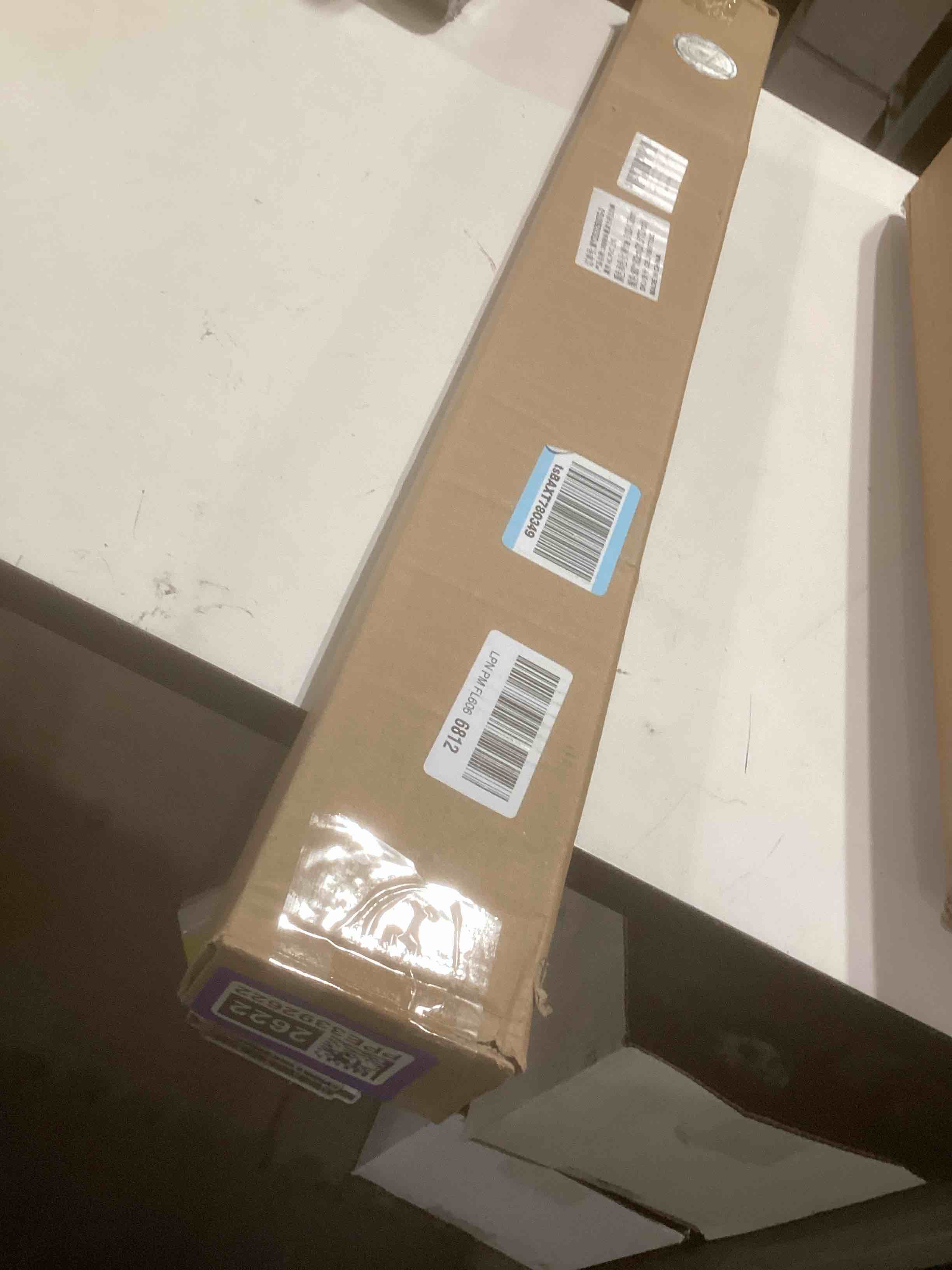 Condition photo showing Good Condition for Changshade Blackout Cellular Shades Cordless Blinds for Indoor Windows, Room Darkening Honeycomb Pull Down 1.5" Cell for Bedroom, Bathroom, Nursey, White, Shade Size 31.5 Inch Width, 72 Inch Height White 31.5"W×72"H(FBA)