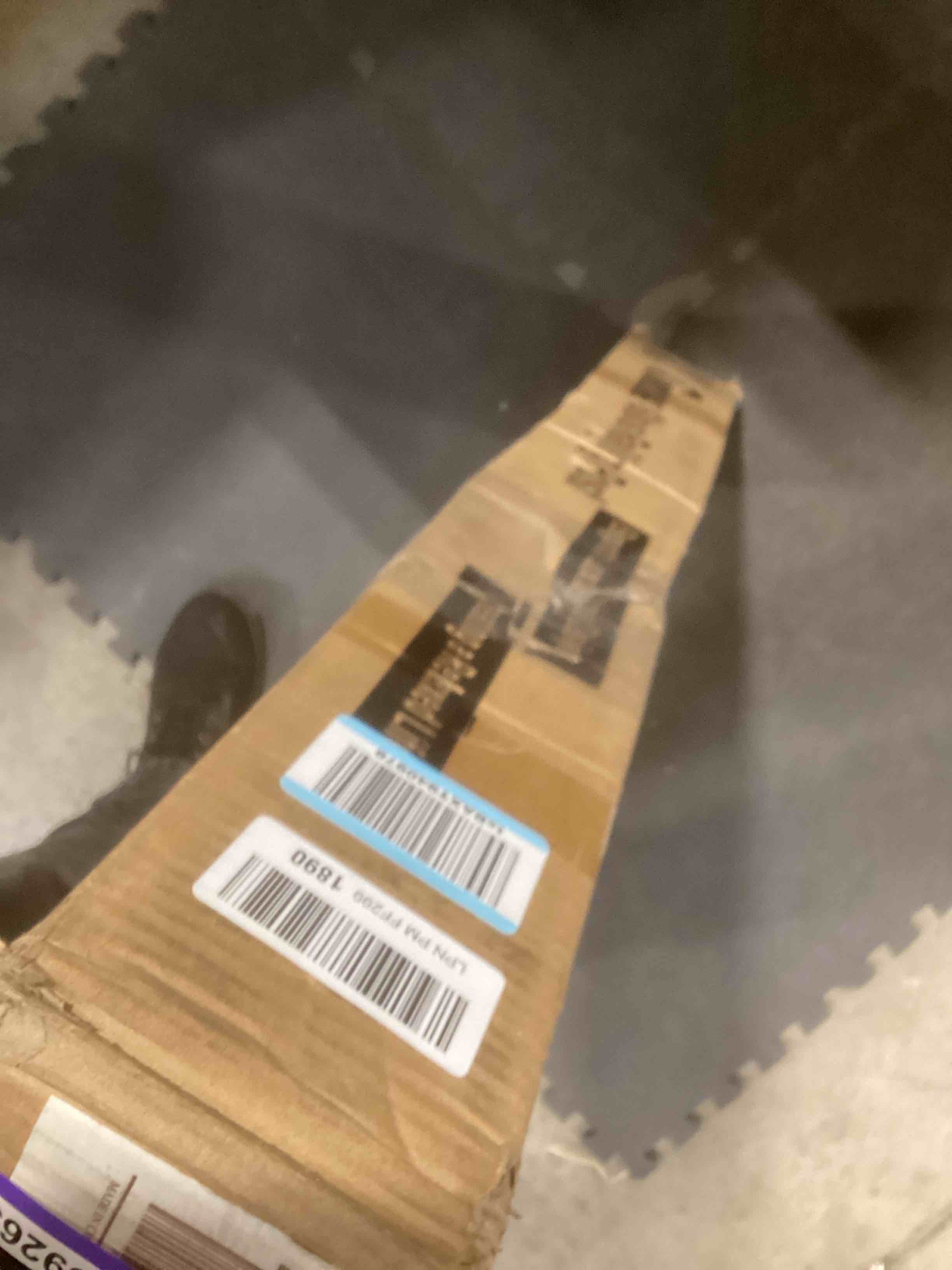 Condition photo showing Good Condition for Glass Railing Post 42"x1.5"x1.5" Stainless Steel Black Finish, for Stairs and Deck handrails?can be Installed on Wood or Concrete Floor.?40MM*40MM, Middle Post 40MM*40MM BLACK-Middle Post