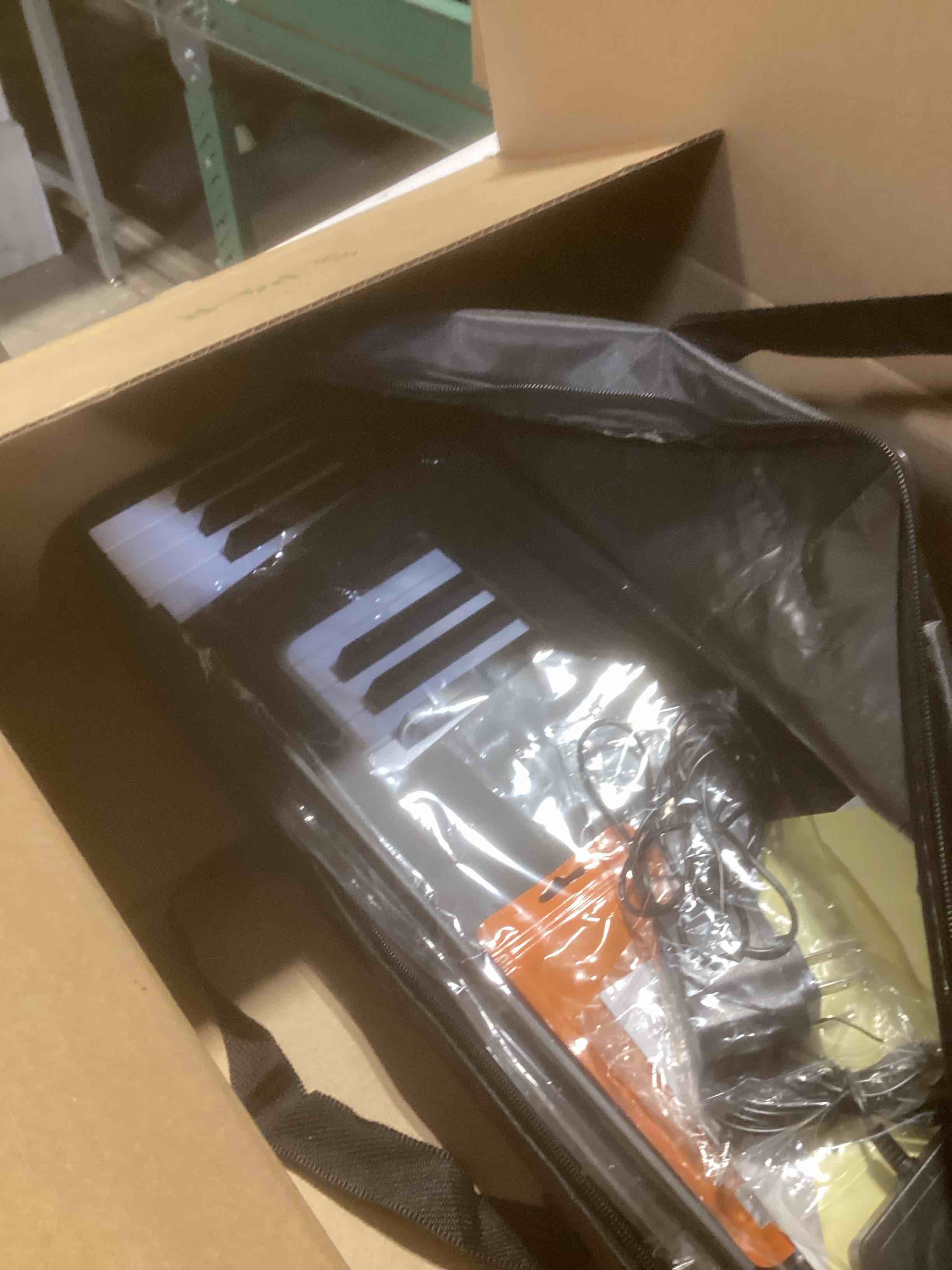 Condition photo showing Good Condition for Electronic Piano keyboard,Foldable Full Size 88 Key Digital Pianos with Power Adapter,Pedal,Sheet Music Stand,Sticker,Bag,for Beginners,Black 88 Keys