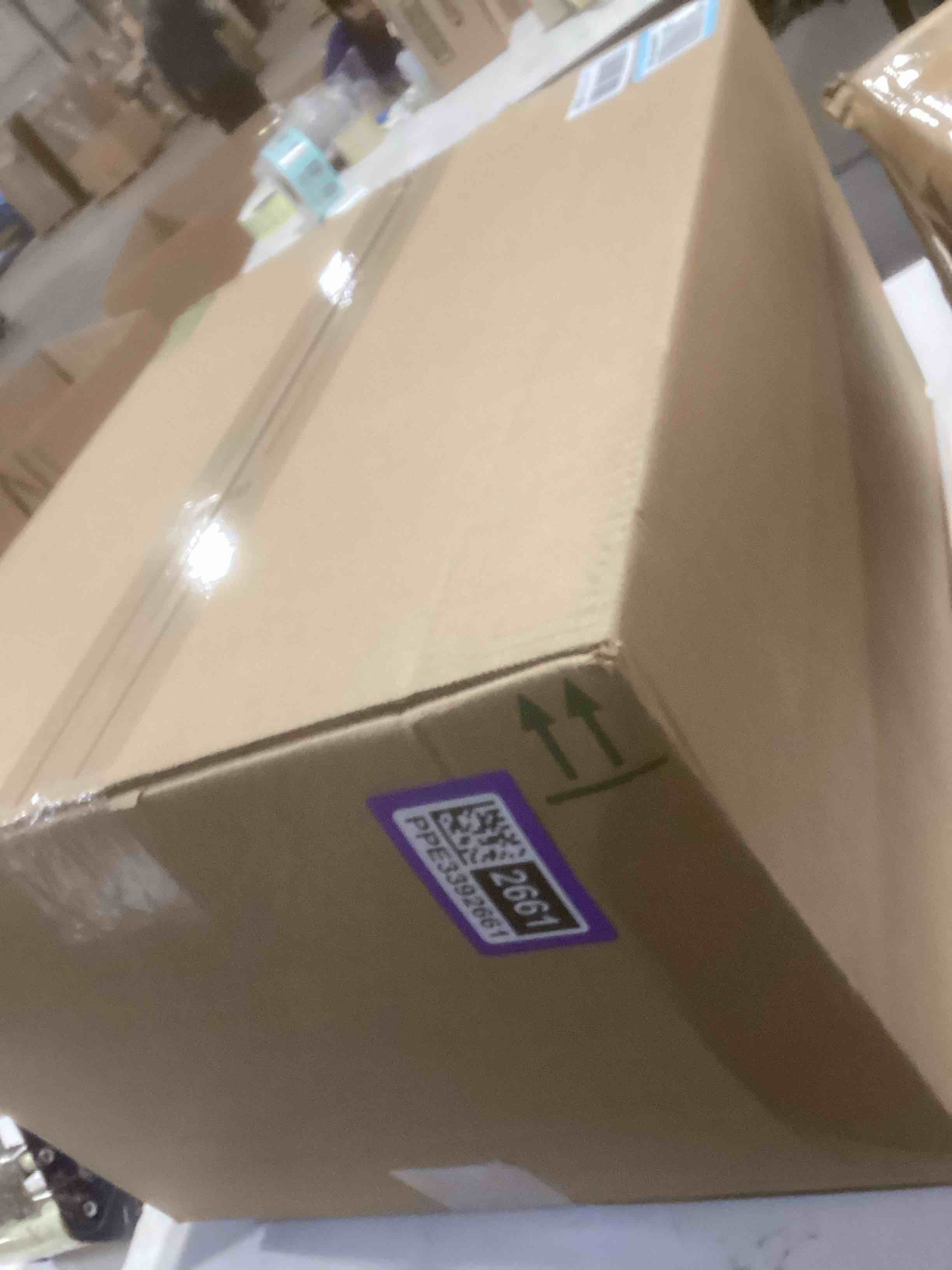 Condition photo showing As Is for Intex Inflatable Pull-Out Sofa: Velvety Surface, 2-in-1 Valve, Cupholder, 46" x 88" x 26" - Blow-Up Couch and Folding Queen Size Air Mattress Bed