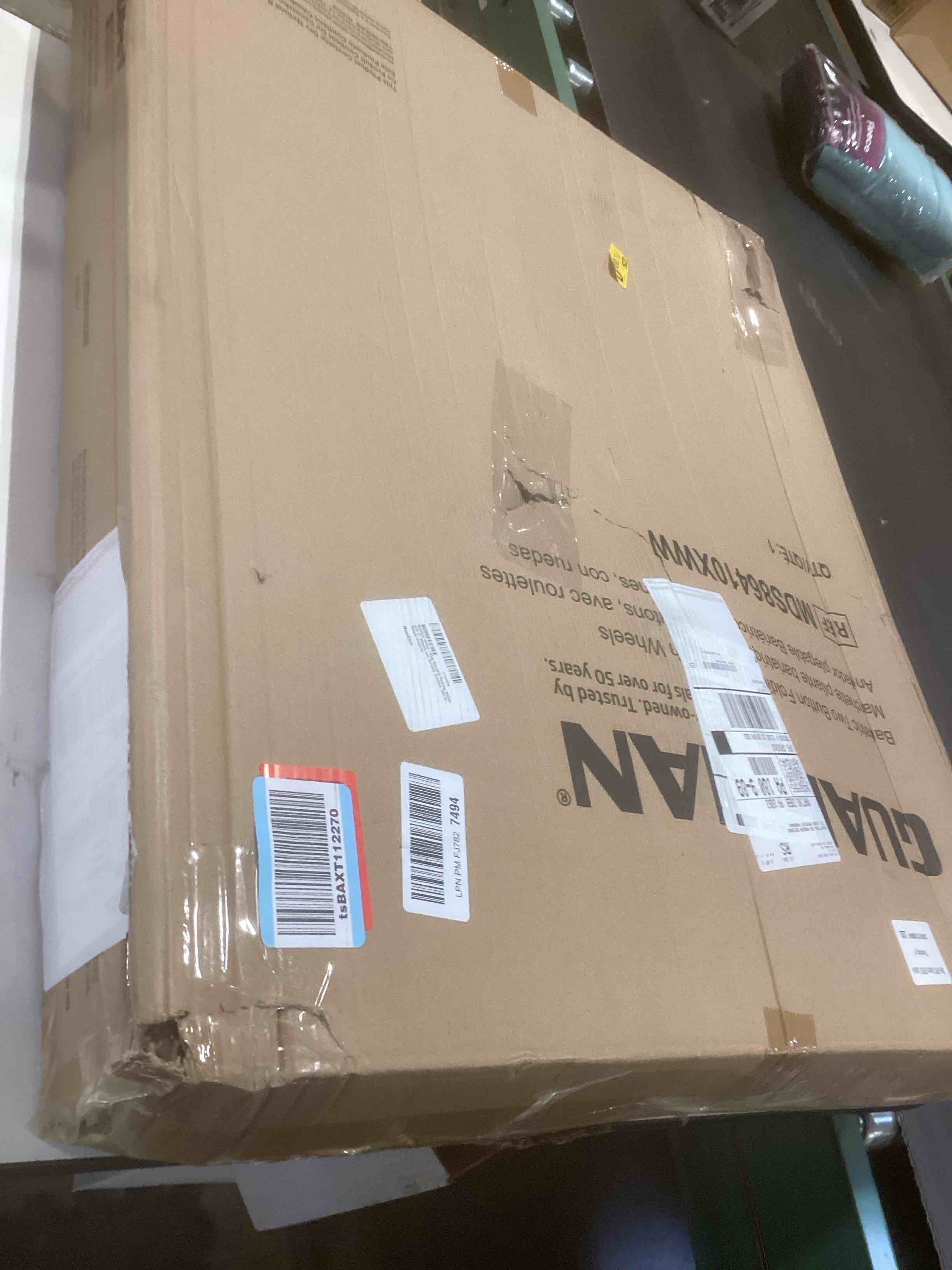 Condition photo showing Good Condition for Medline Heavy-Duty Bariatric Folding Walker with 5” Wheels and Durable Handles, 500 lb. Weight Capacity durable pvc plastic