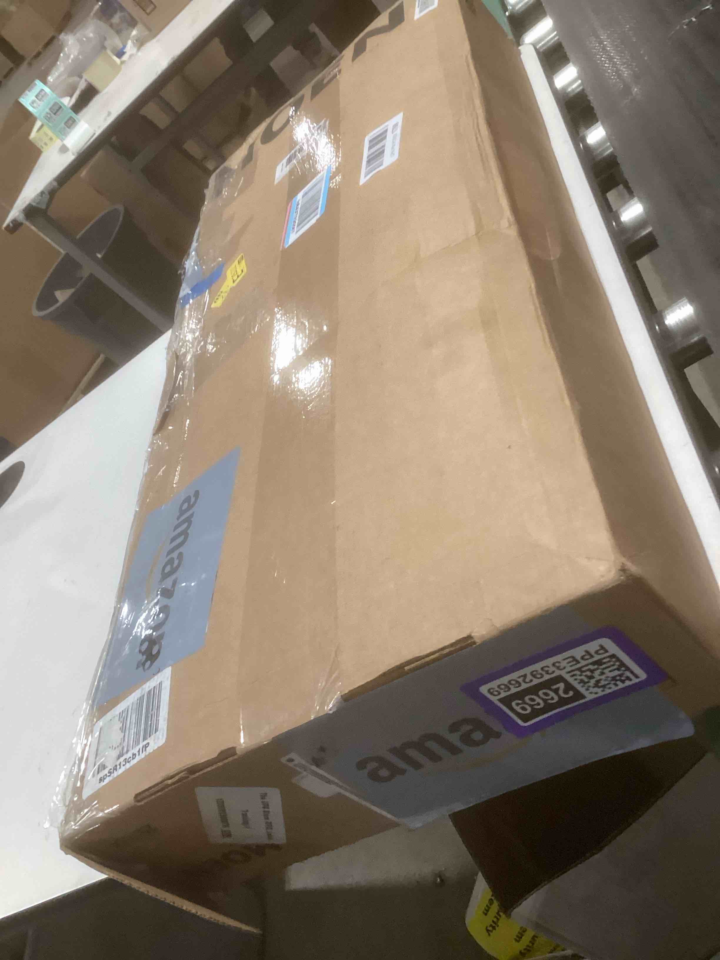 Condition photo showing As Is for Moen Arbor Spot Resist Stainless Smart Faucet Touchless Pull Down Sprayer Kitchen Faucet with Voice Control and Power Boost, 7594EVSRS