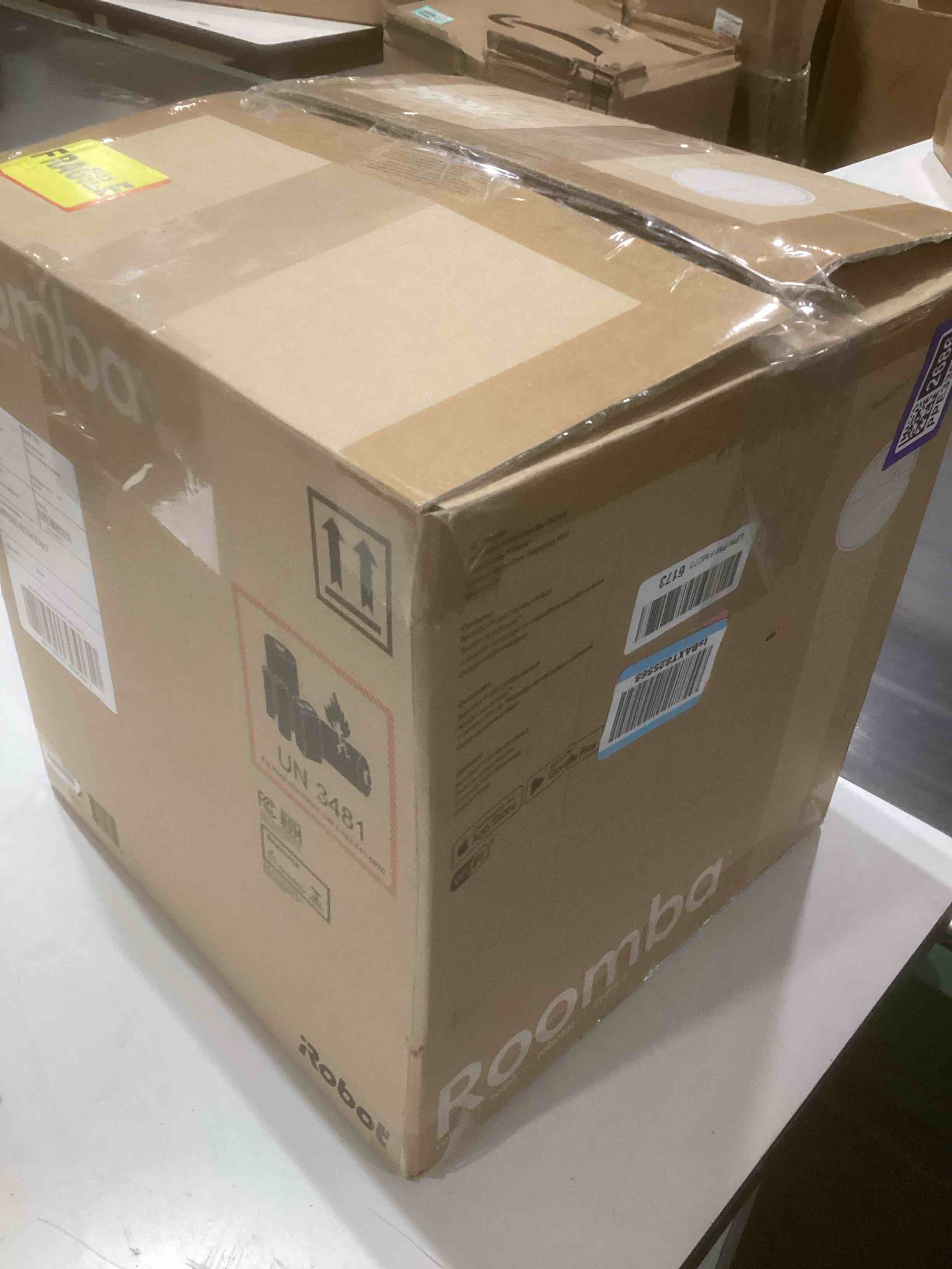 Condition photo showing As Is for iRobot Roomba 105 Combo Robot Vacuum & Mop with AutoEmpty Dock - Self-Empties for 75 Days, Intense Power-Lifting Suction, LiDAR Navigation, Multiple Cleaning Modes, Avoids Mopping Carpet