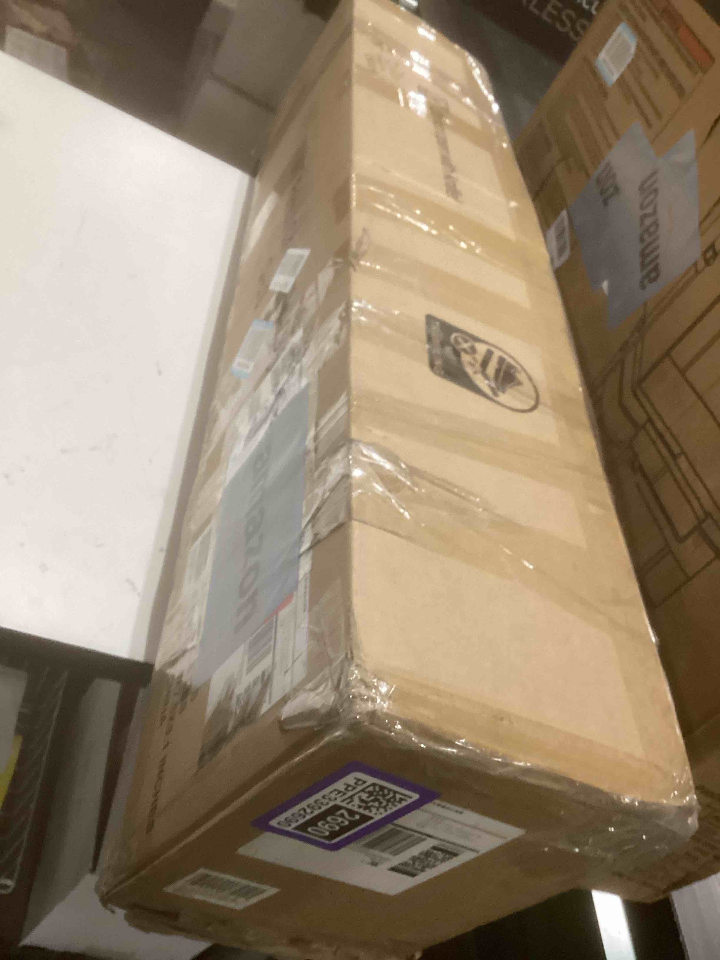 Condition photo showing Good Condition for ININ 8FT Slim Pencil Christmas Tree,Artificial Tall Skinny Xmas Tree with 700 Branch Tips,Perfect for Home/Office/Party Decoration, Metal Hinges & Foldable Base.(Unlit)